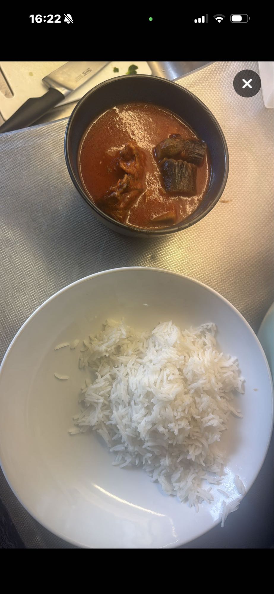 Ris med köttgryta