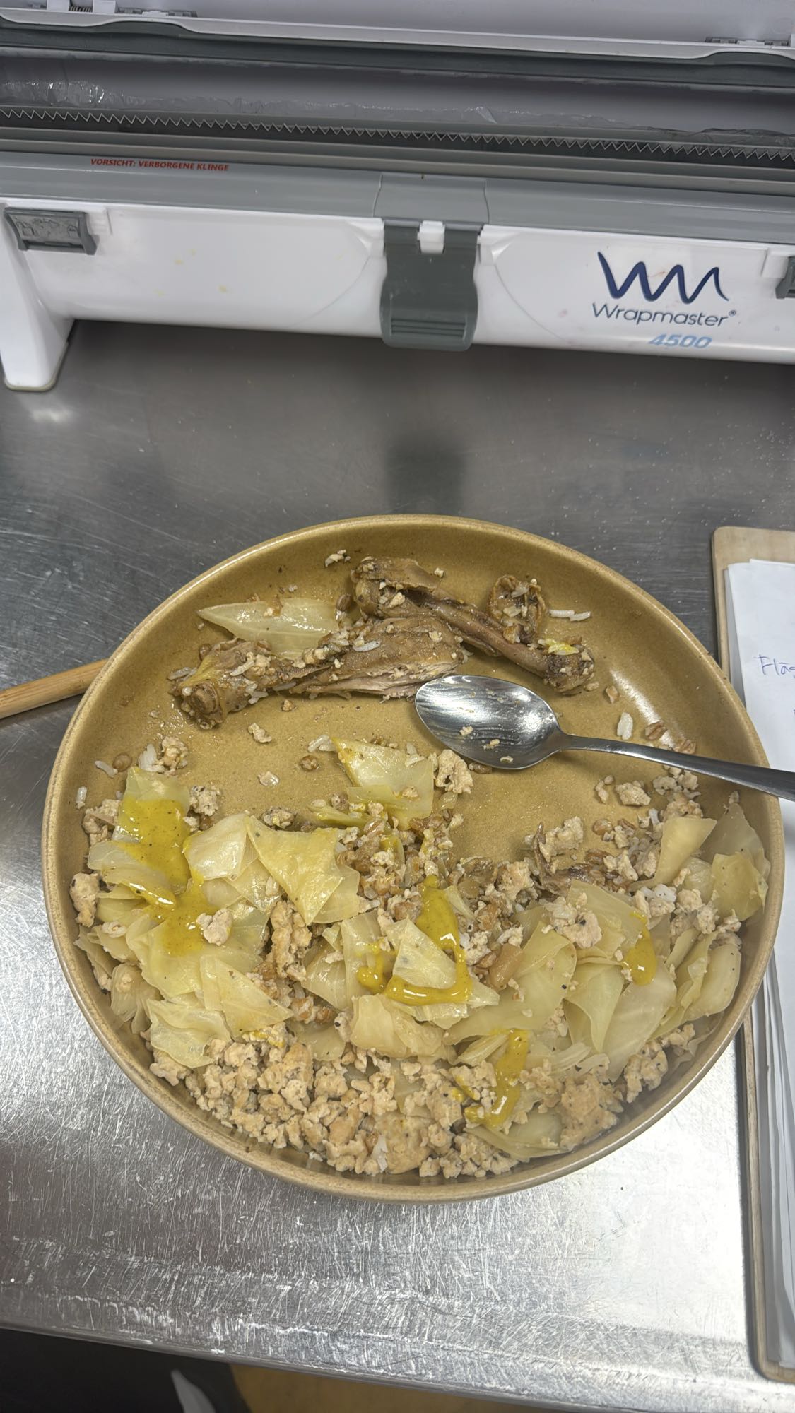 Kyckling med kål