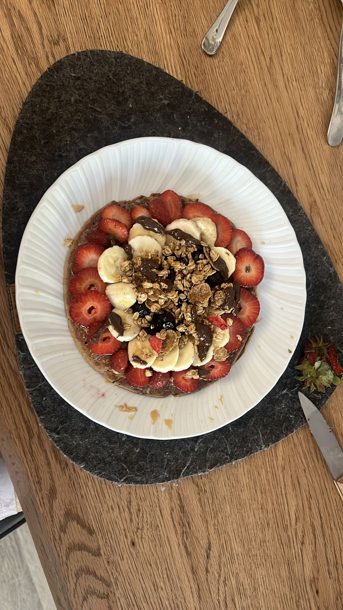 Pancake con frutta