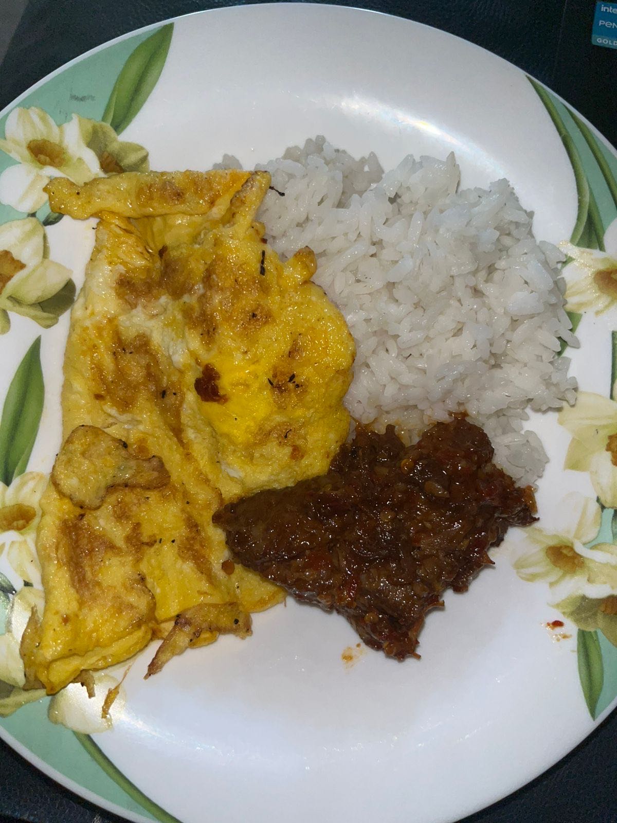 Nasi telur sambal