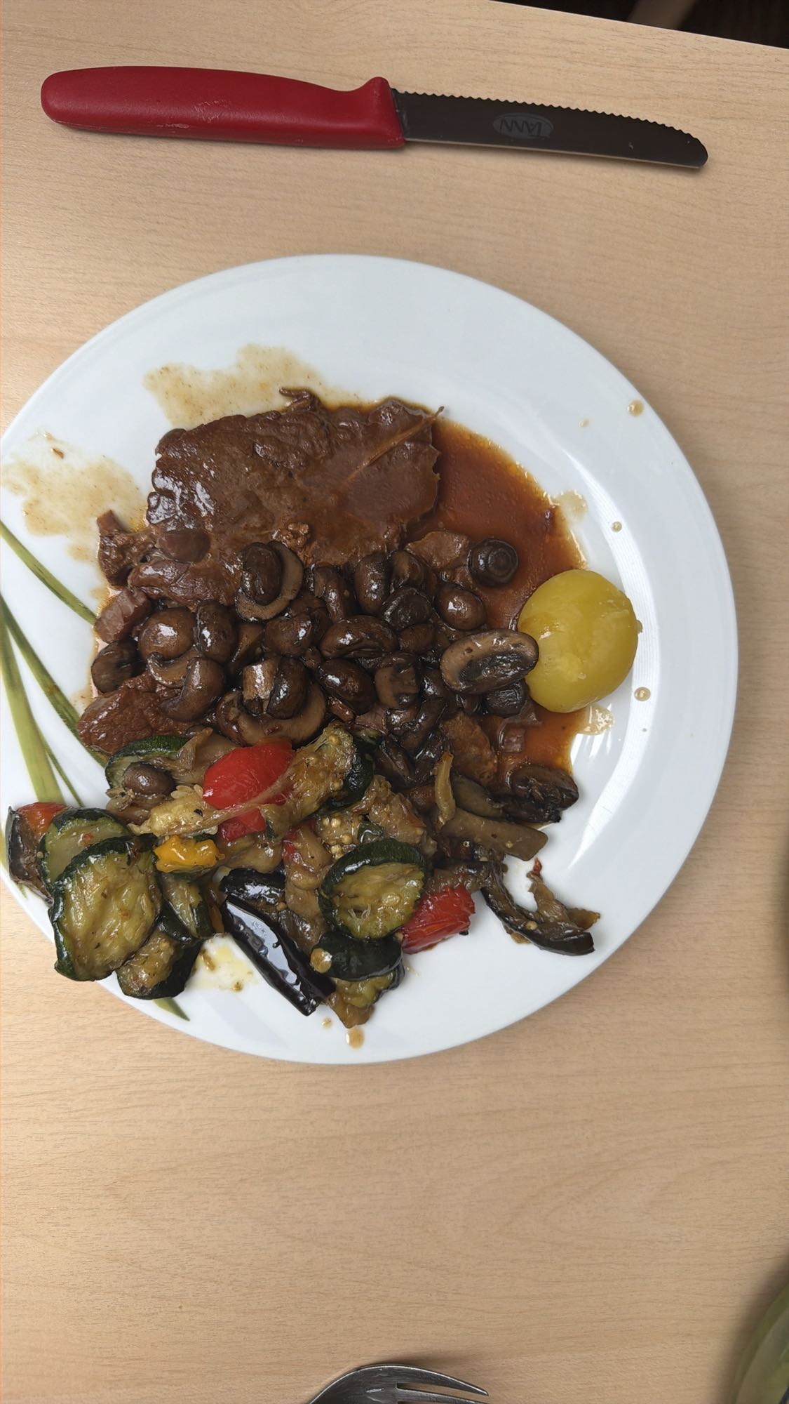 Rindfleisch mit Gemüse
