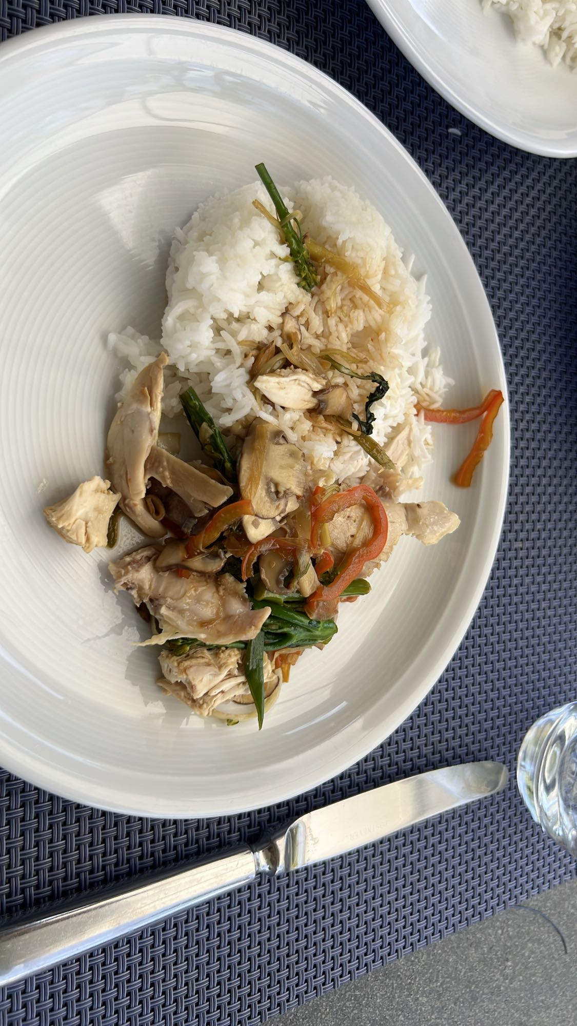 Hähnchen mit Reis