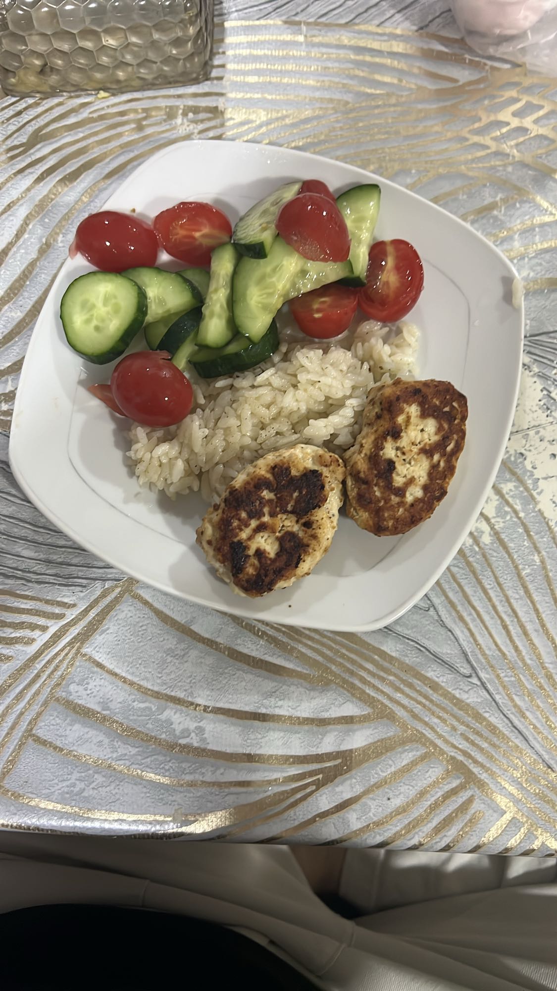 Котлеты с рисом