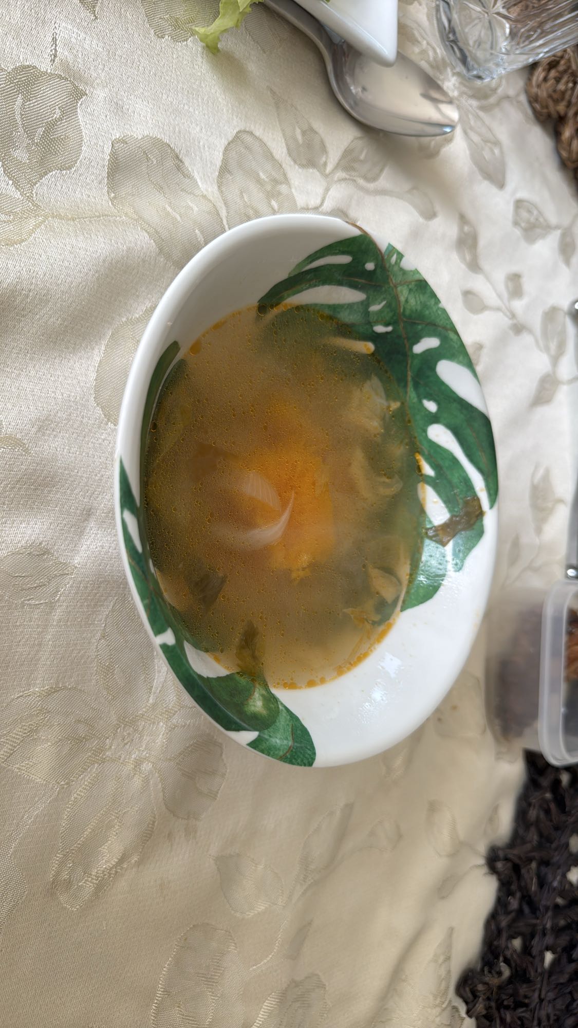 sopa ligera de verduras