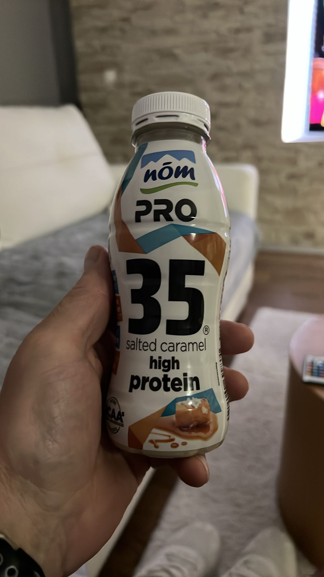 Napój proteinowy karmel
