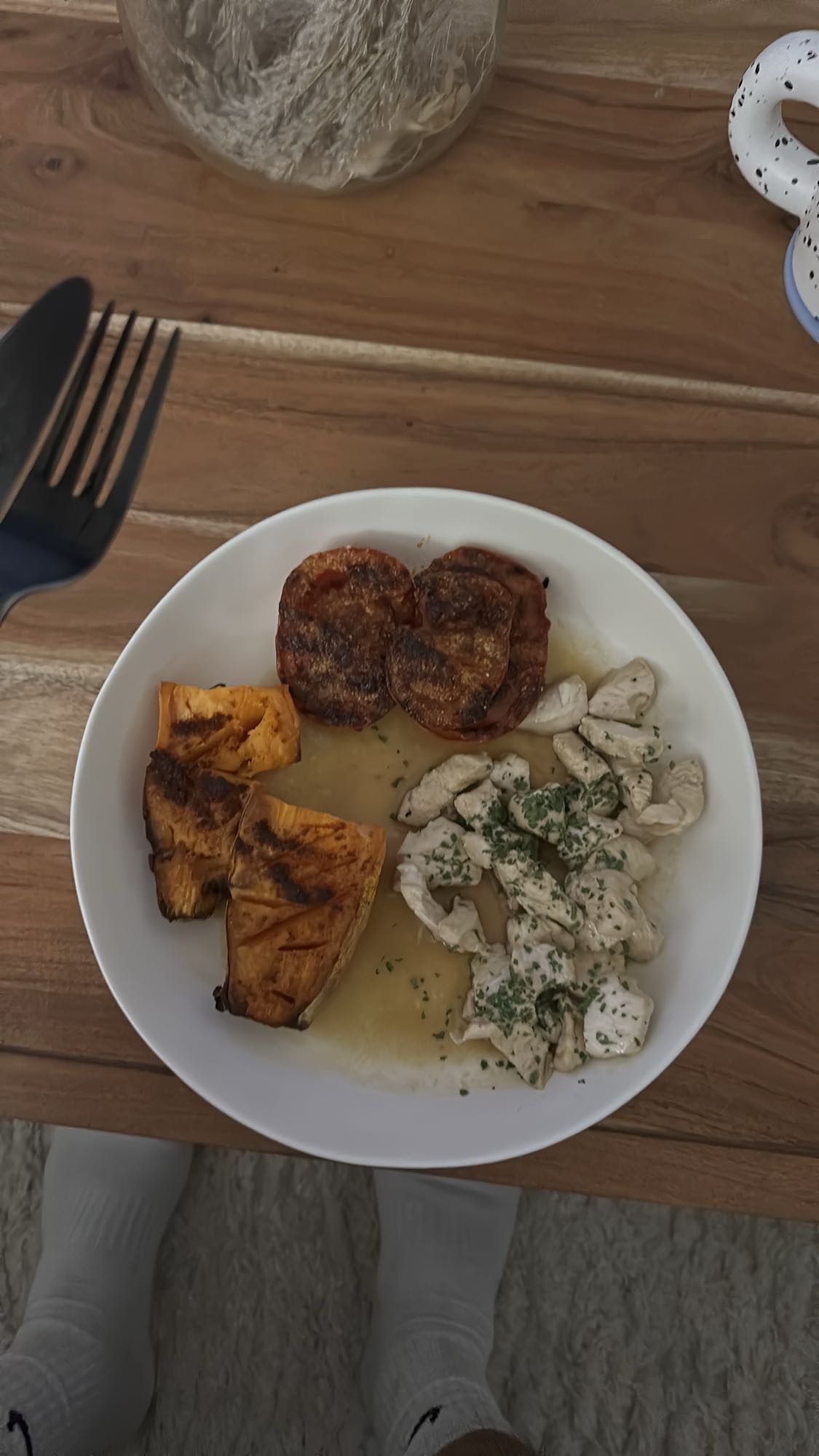 Poulet patate douce
