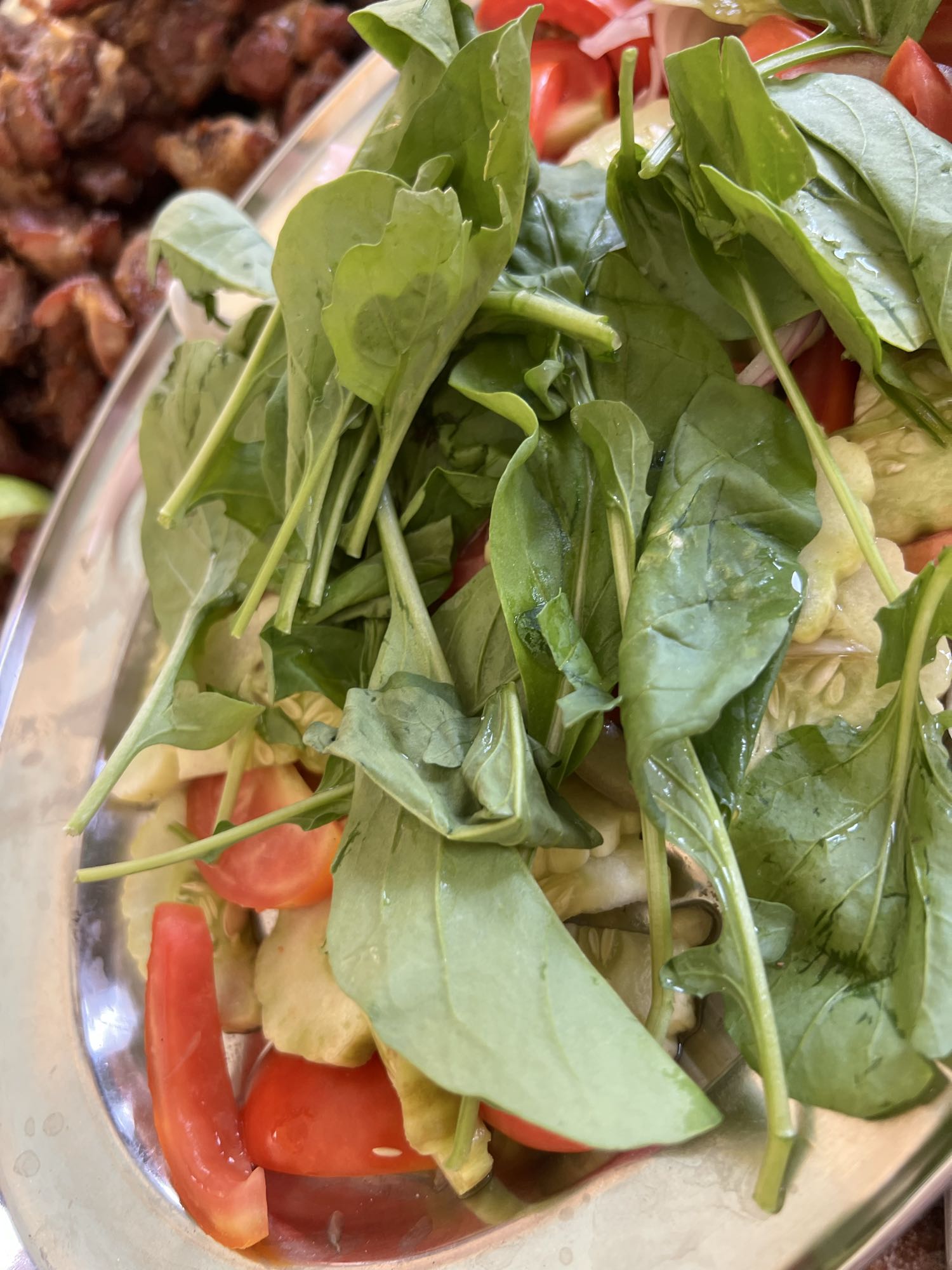 Spinach Tomato Salad