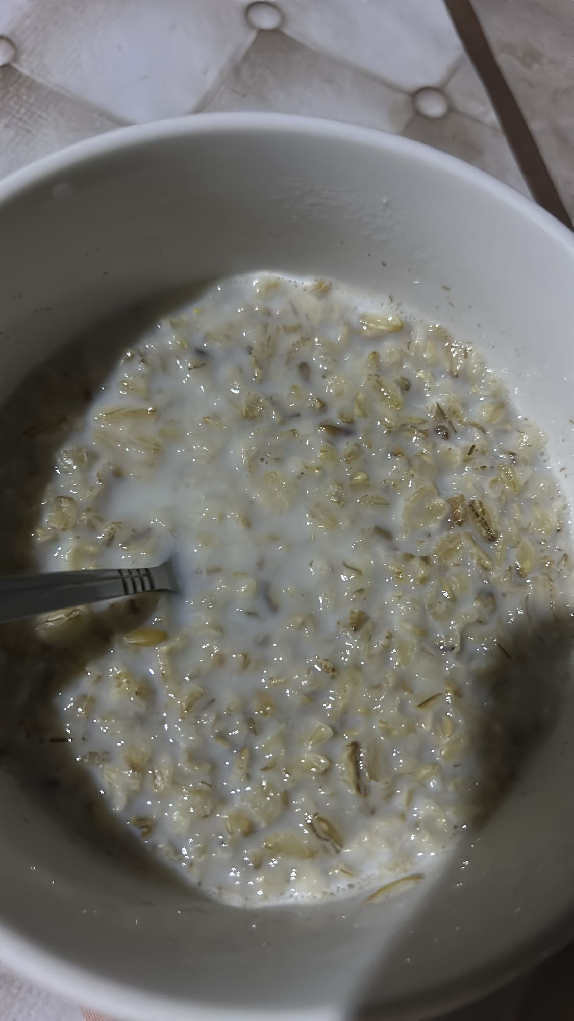 овсянка с молоком