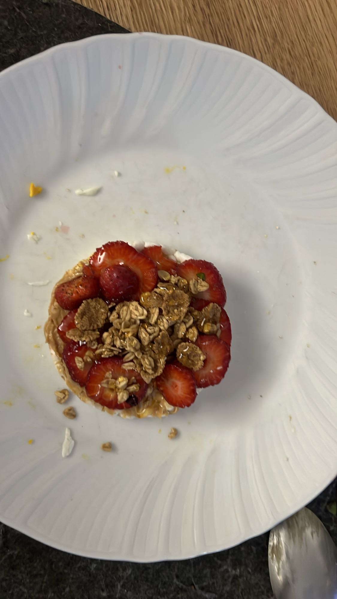 Galletta con fragole