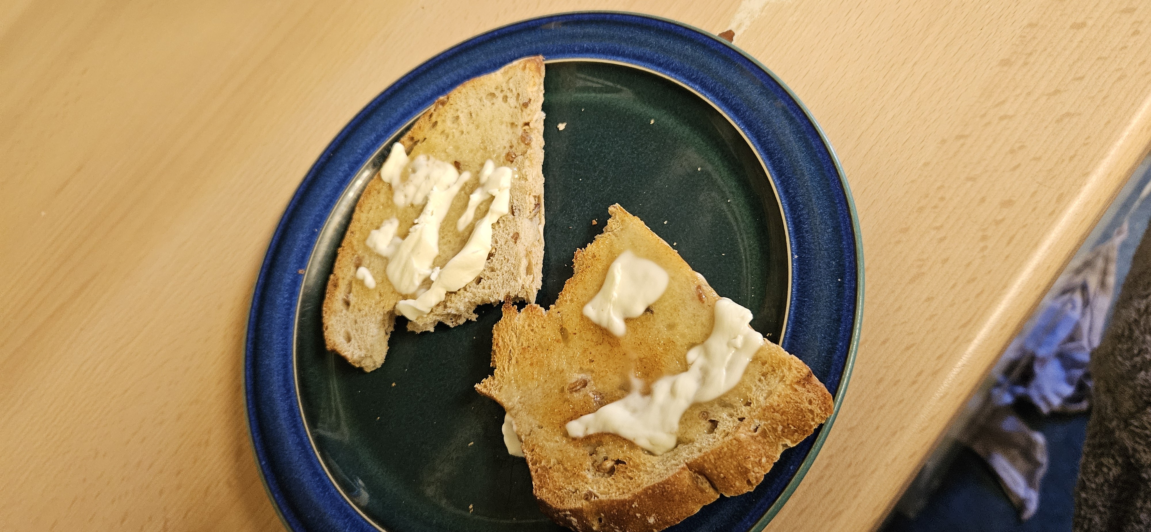 Toast with butter
