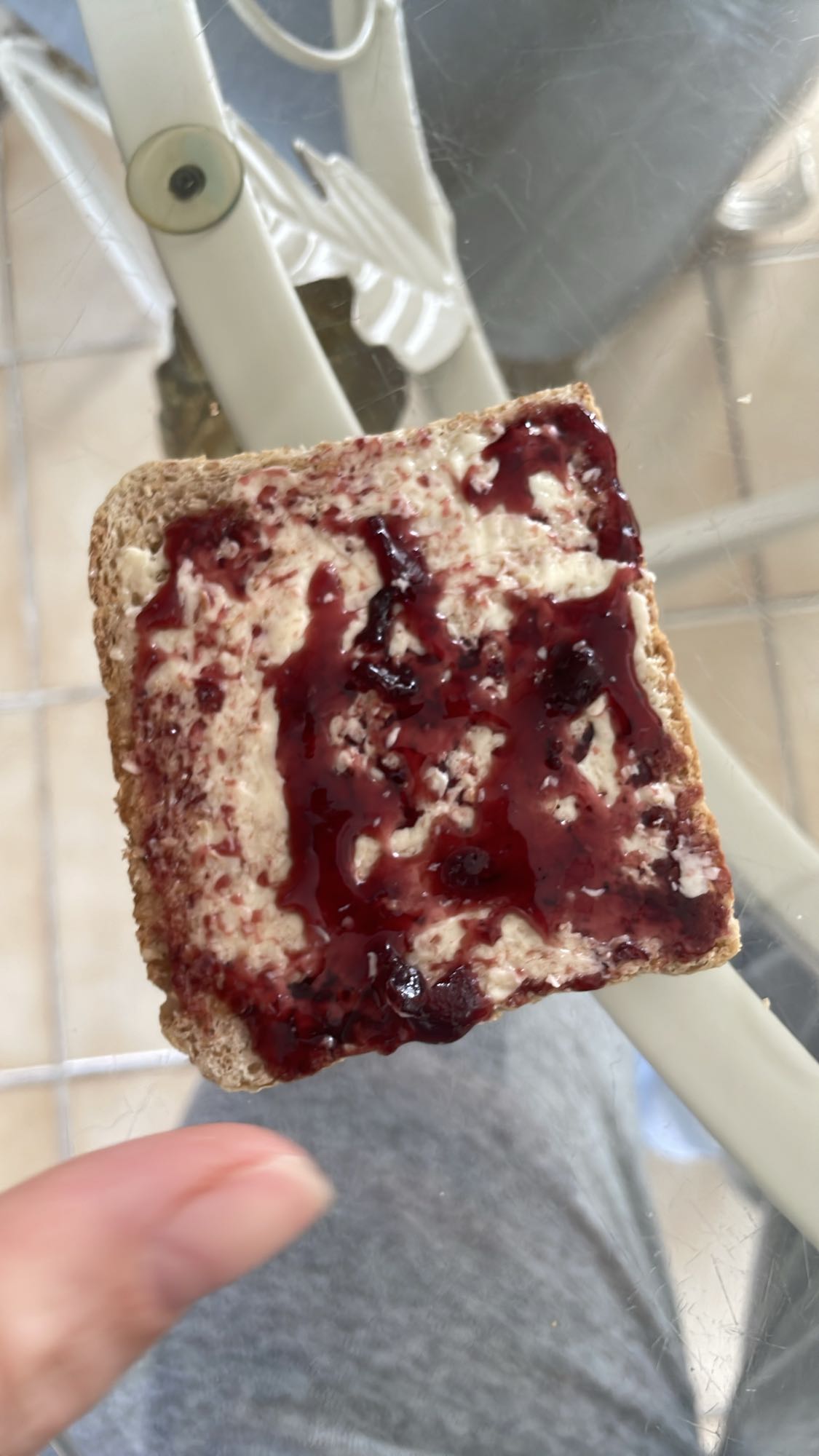 Tartine confiture