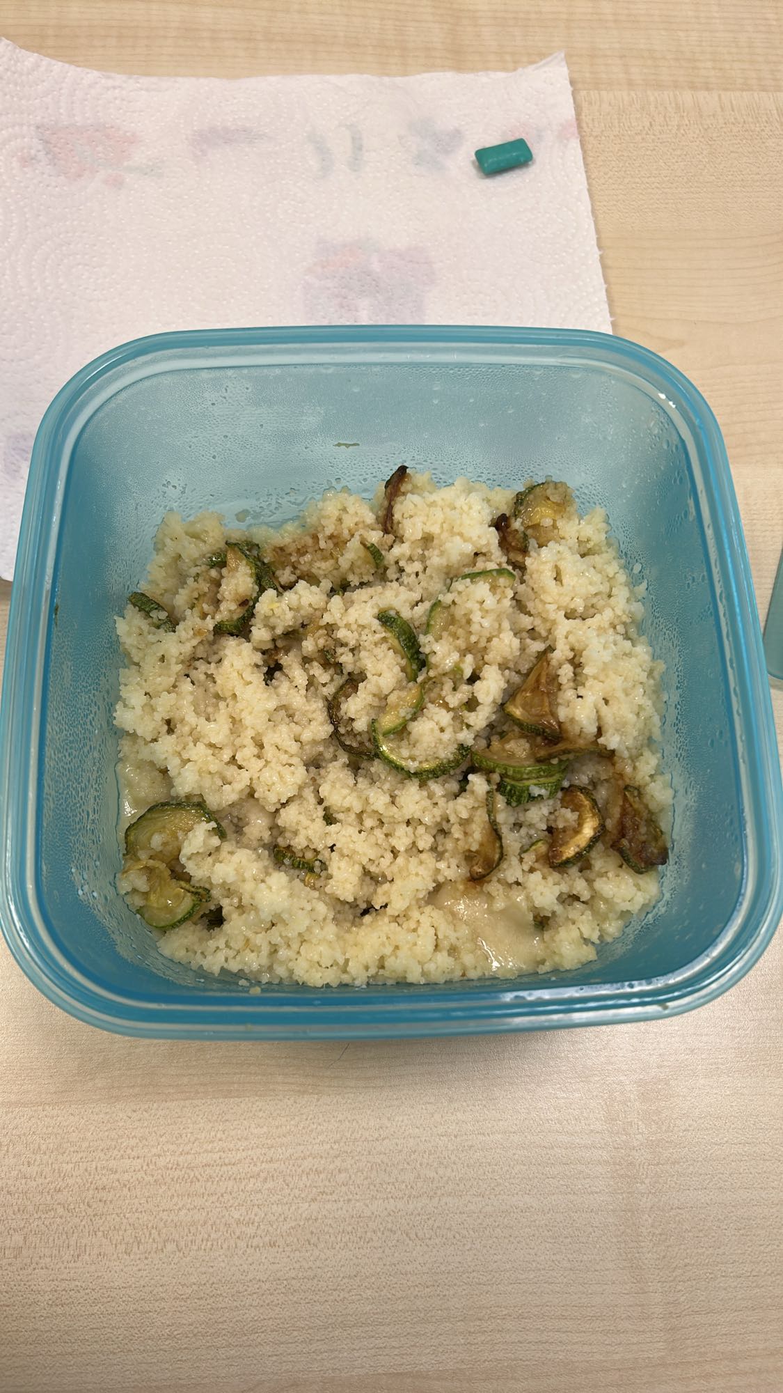 Couscous con zucchine