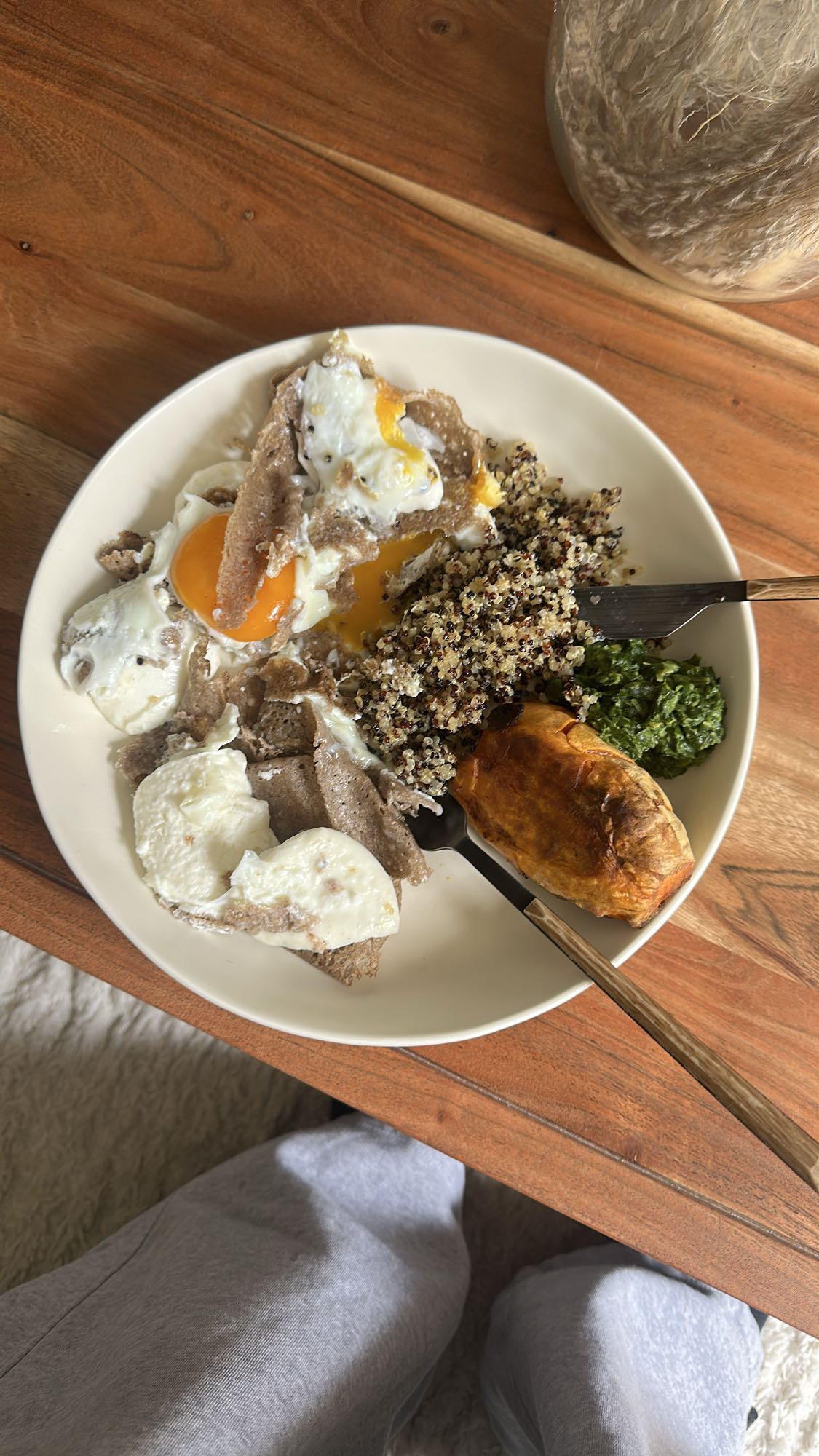 Bol quinoa œufs patate