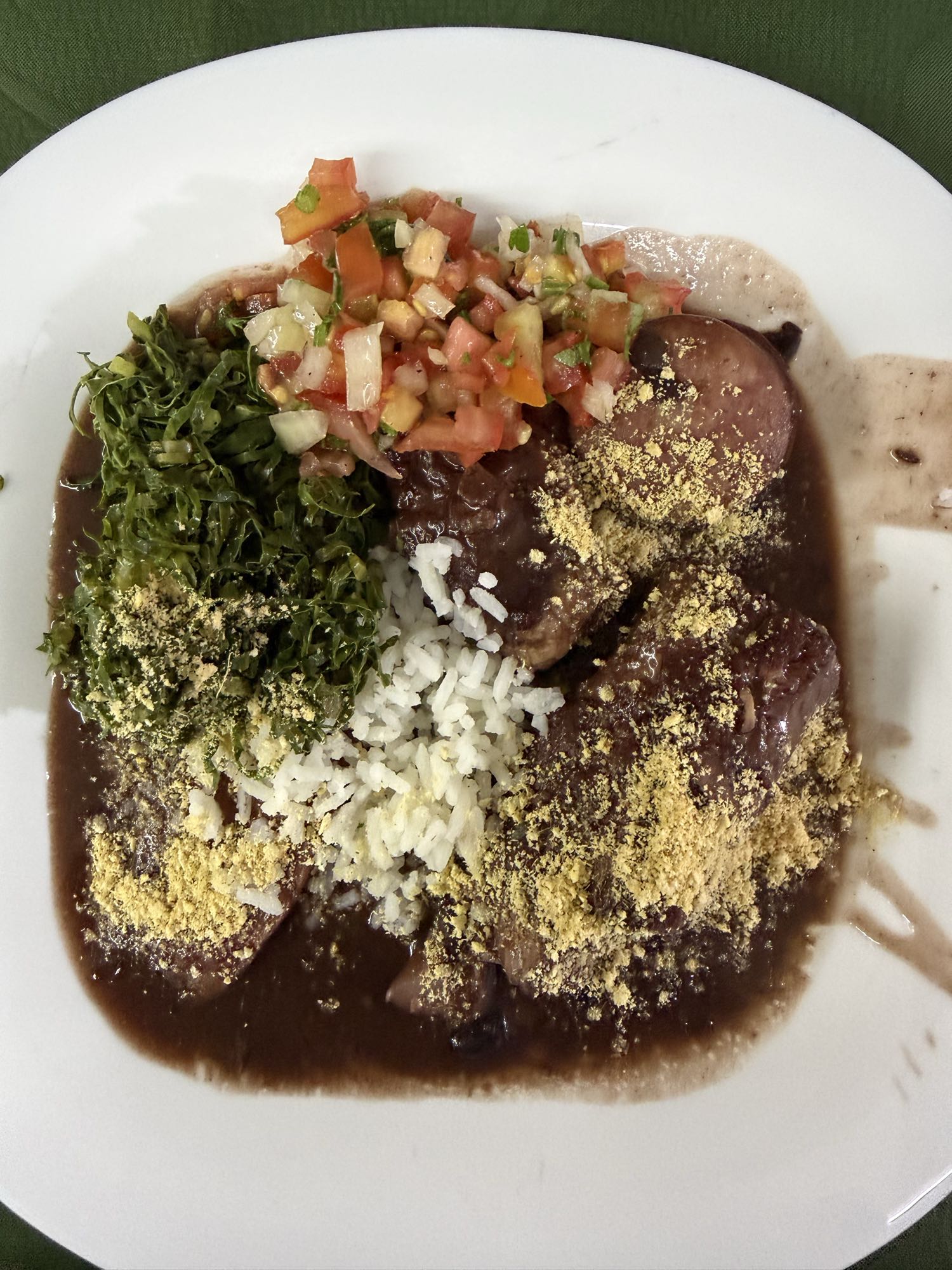 Feijoada com arroz