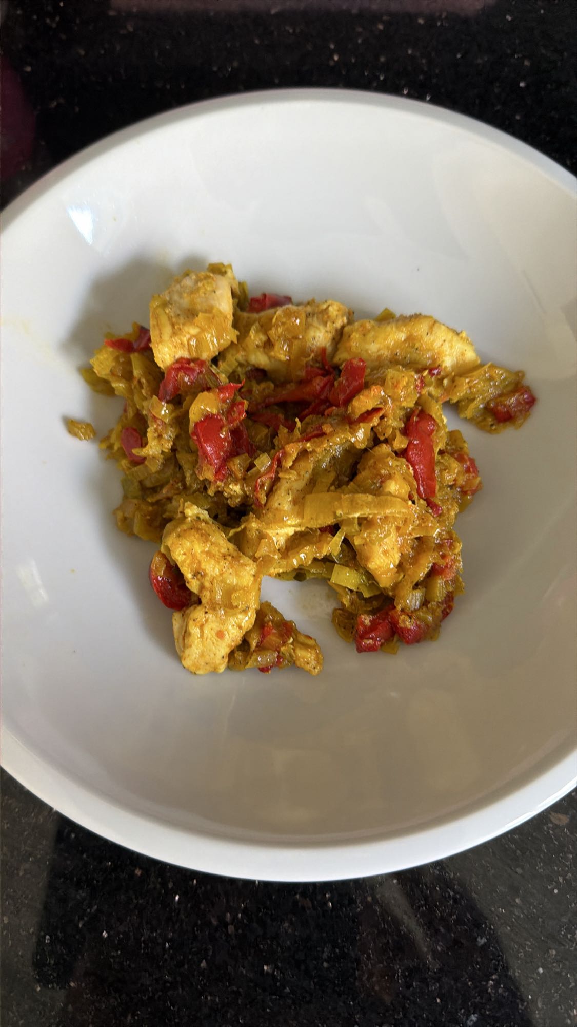 Hähnchen-Gemüse-Pfanne