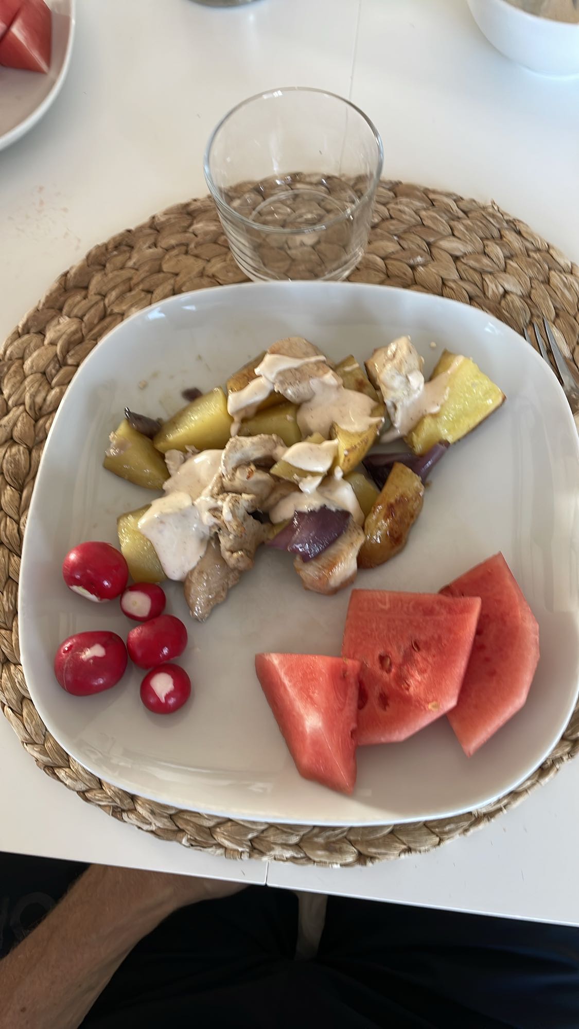 Kyckling med melon