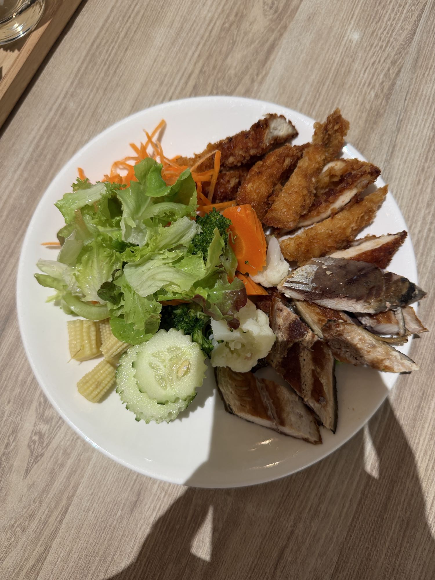 Piatto misto fritto e pesce