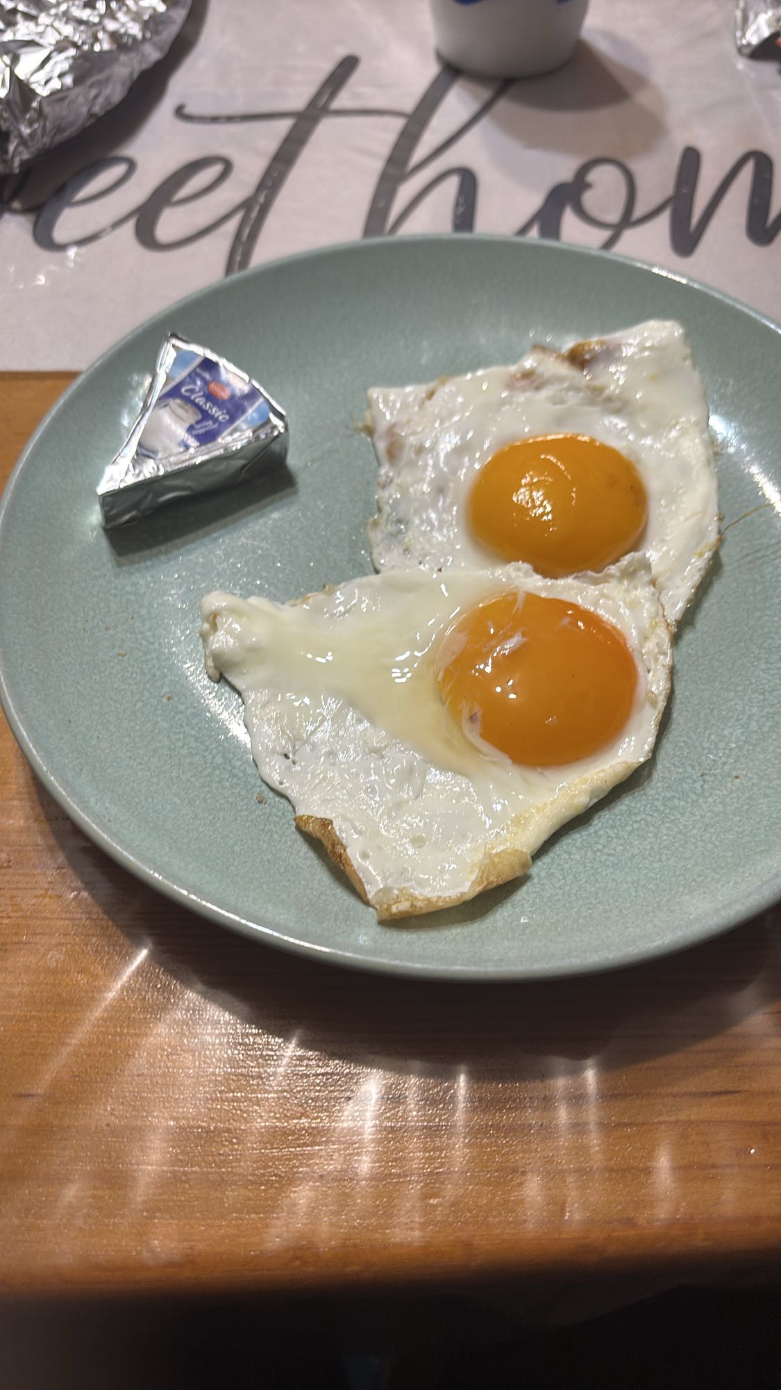 Tükörtojás sajttal