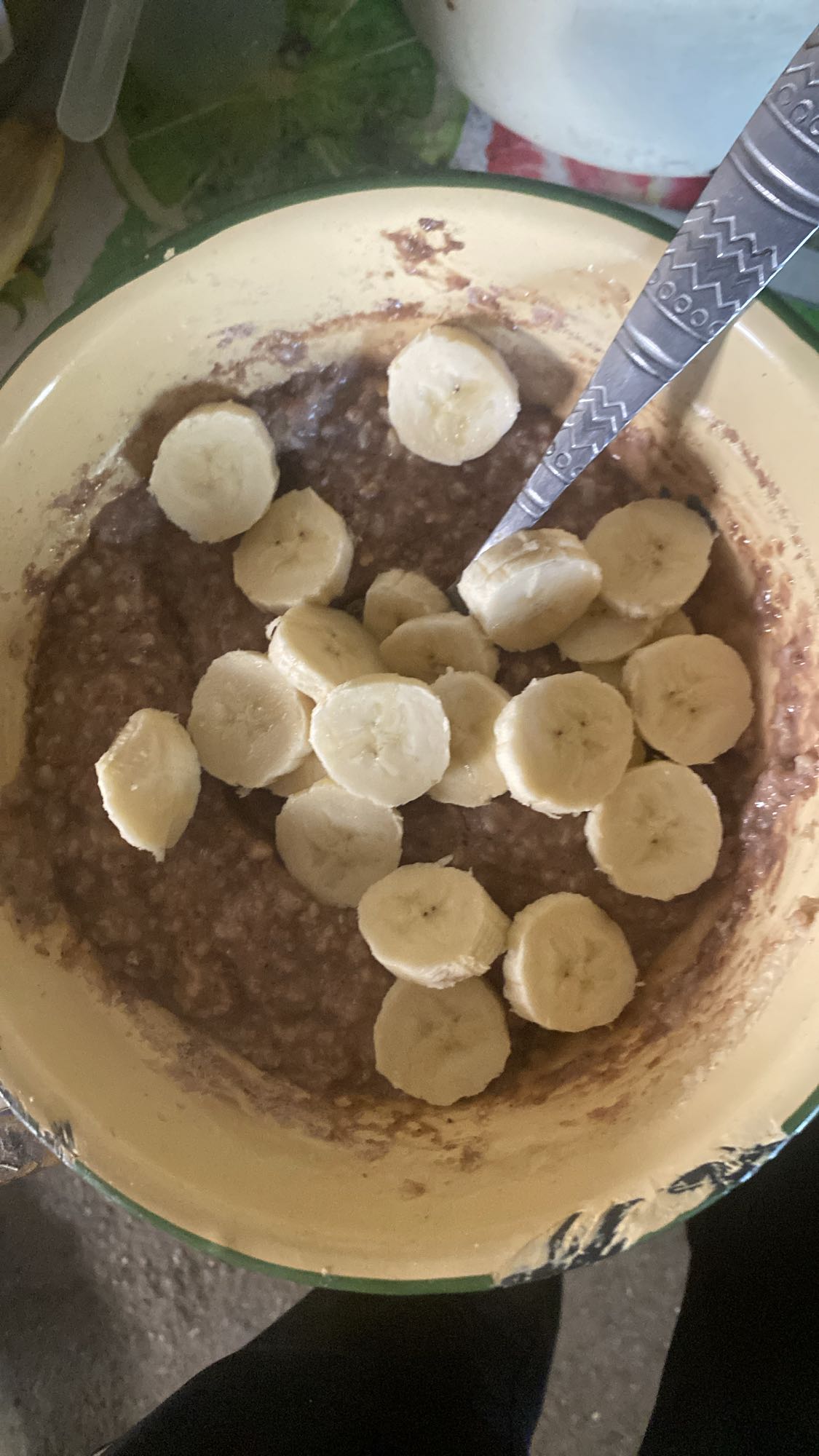 Terci de ovaz cu banana