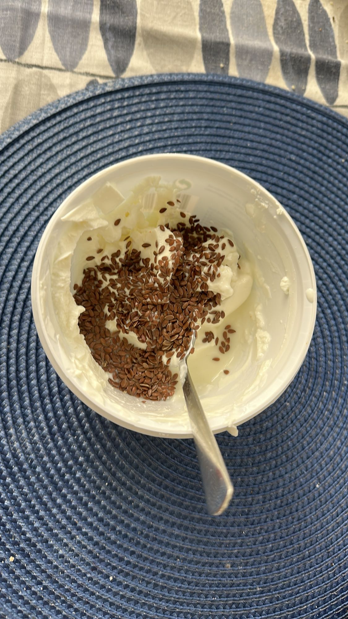 Yoghurt med linfrön