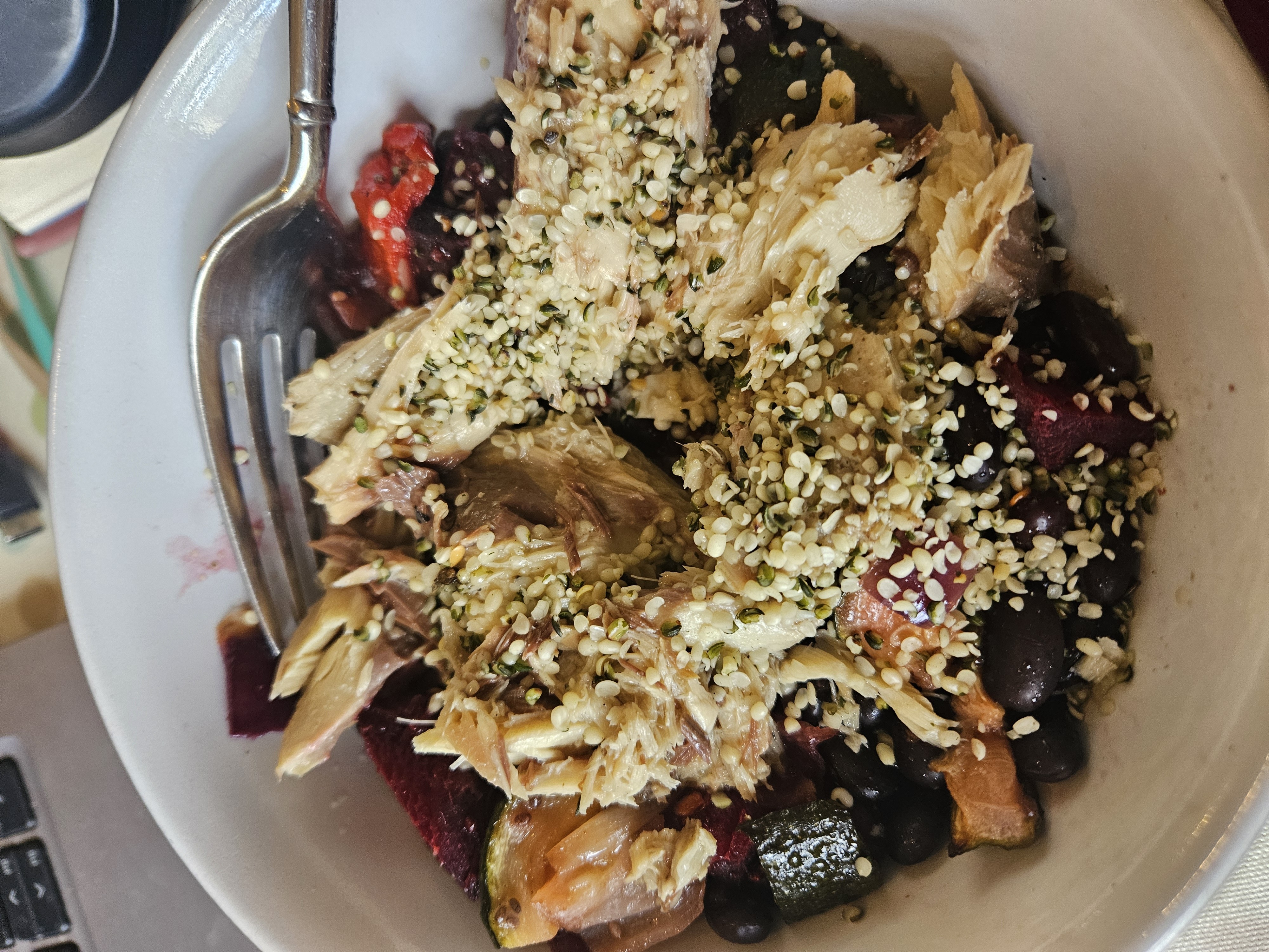 Mackerel Hemp Seed Bowl
