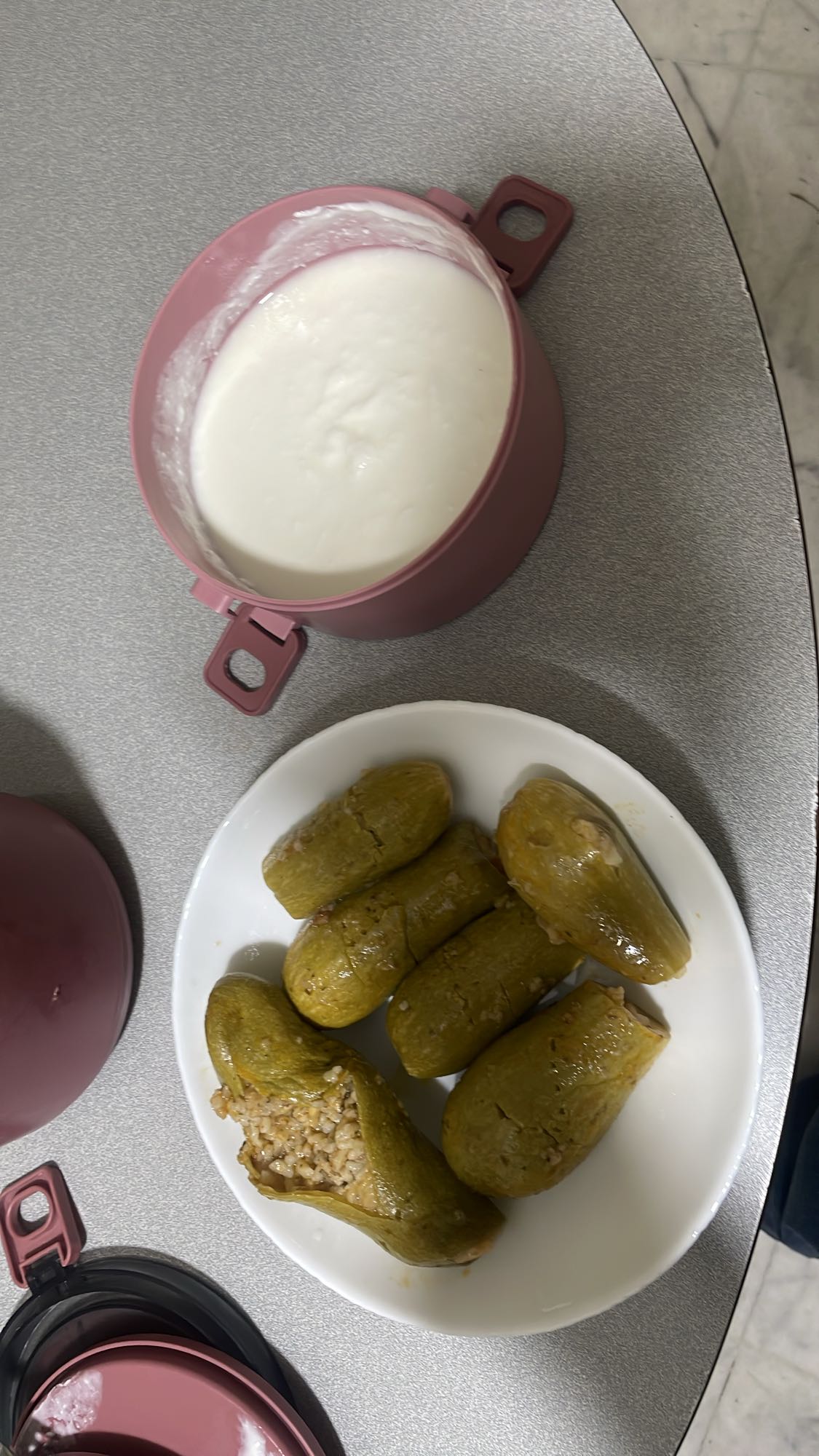 Stuffed Zucchini Yogurt