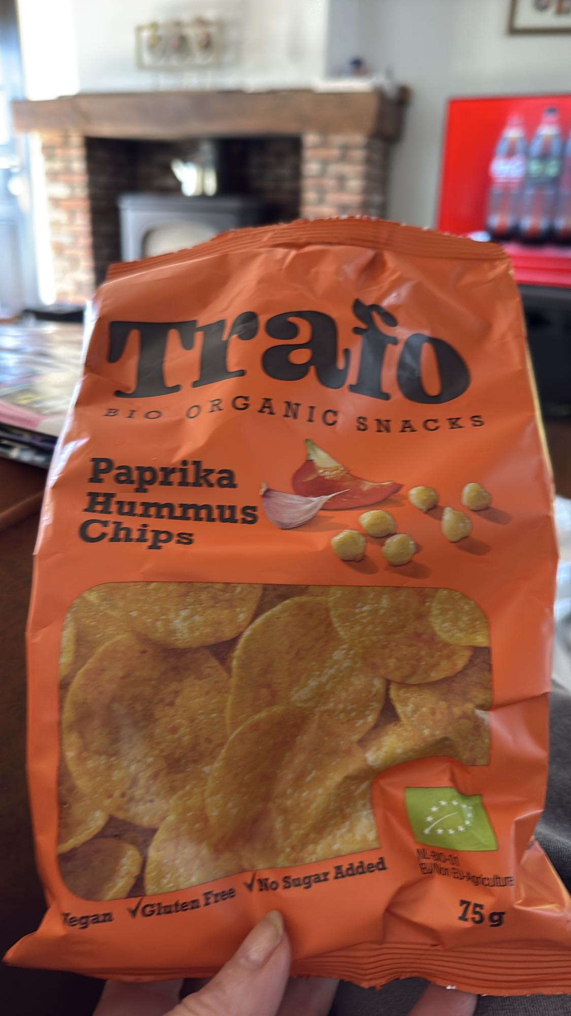 Paprika hummuschips