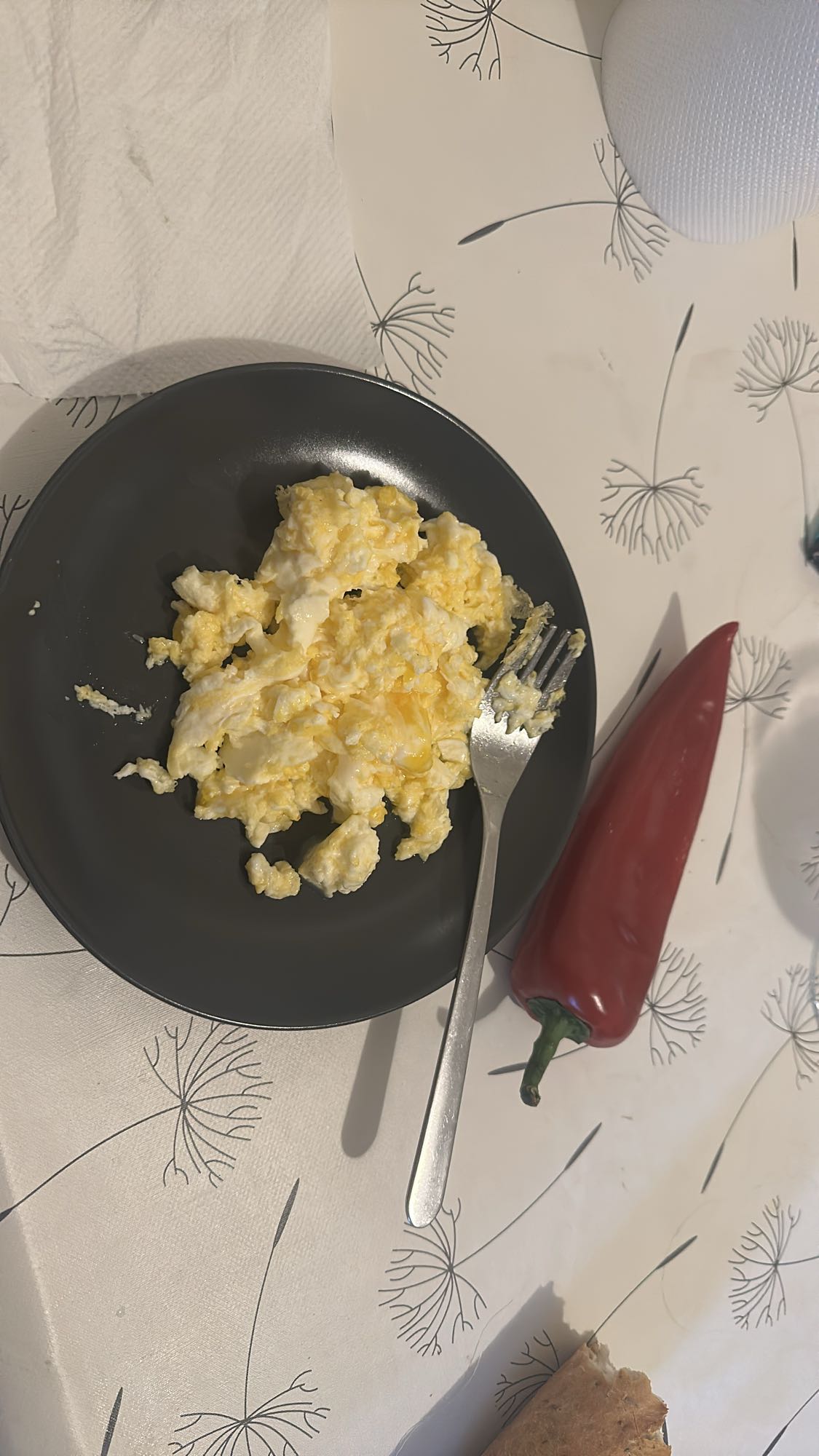 Scrambled Eggs Plate