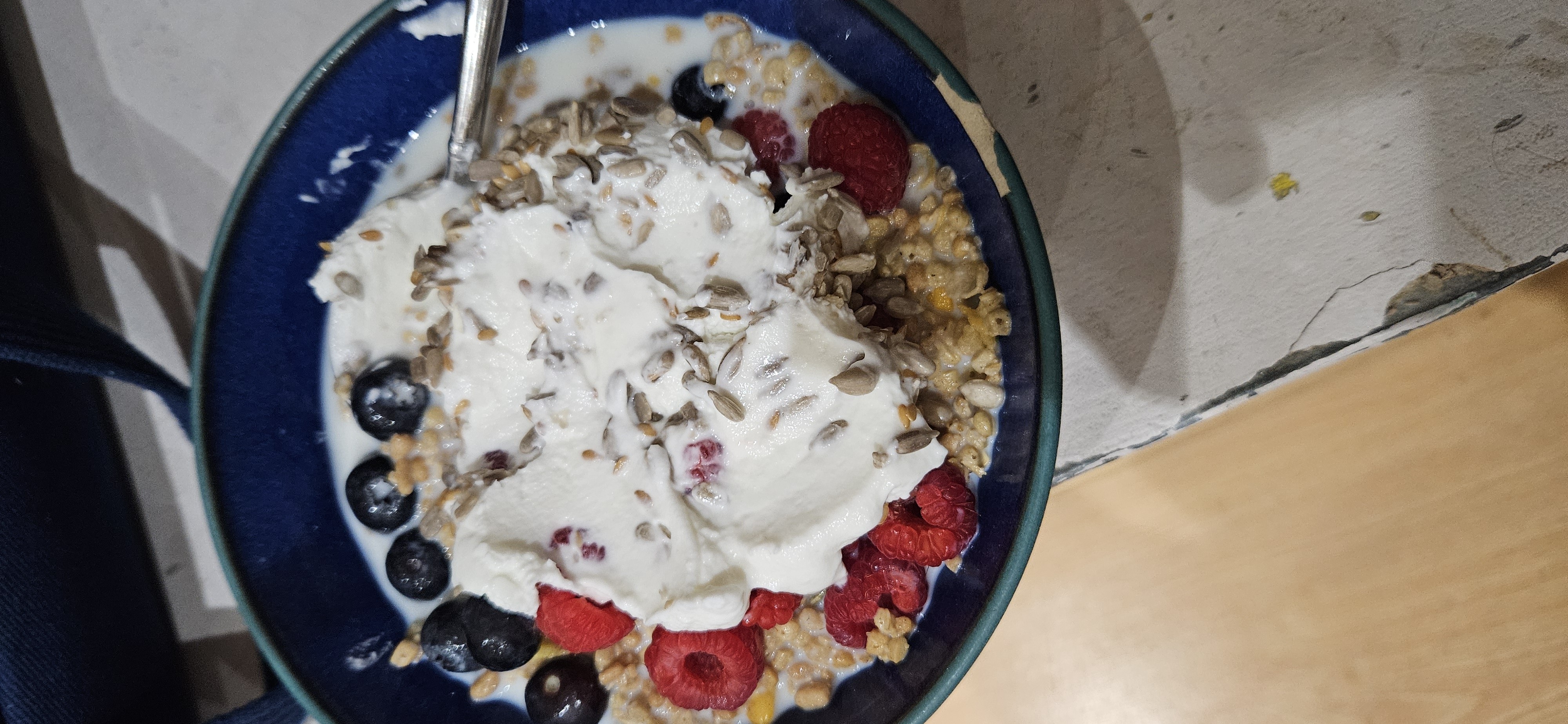 Yogurt Berry Cereal Bowl