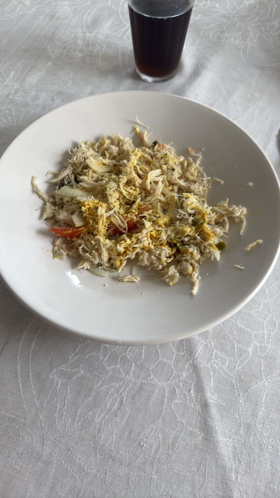 Frango desfiado