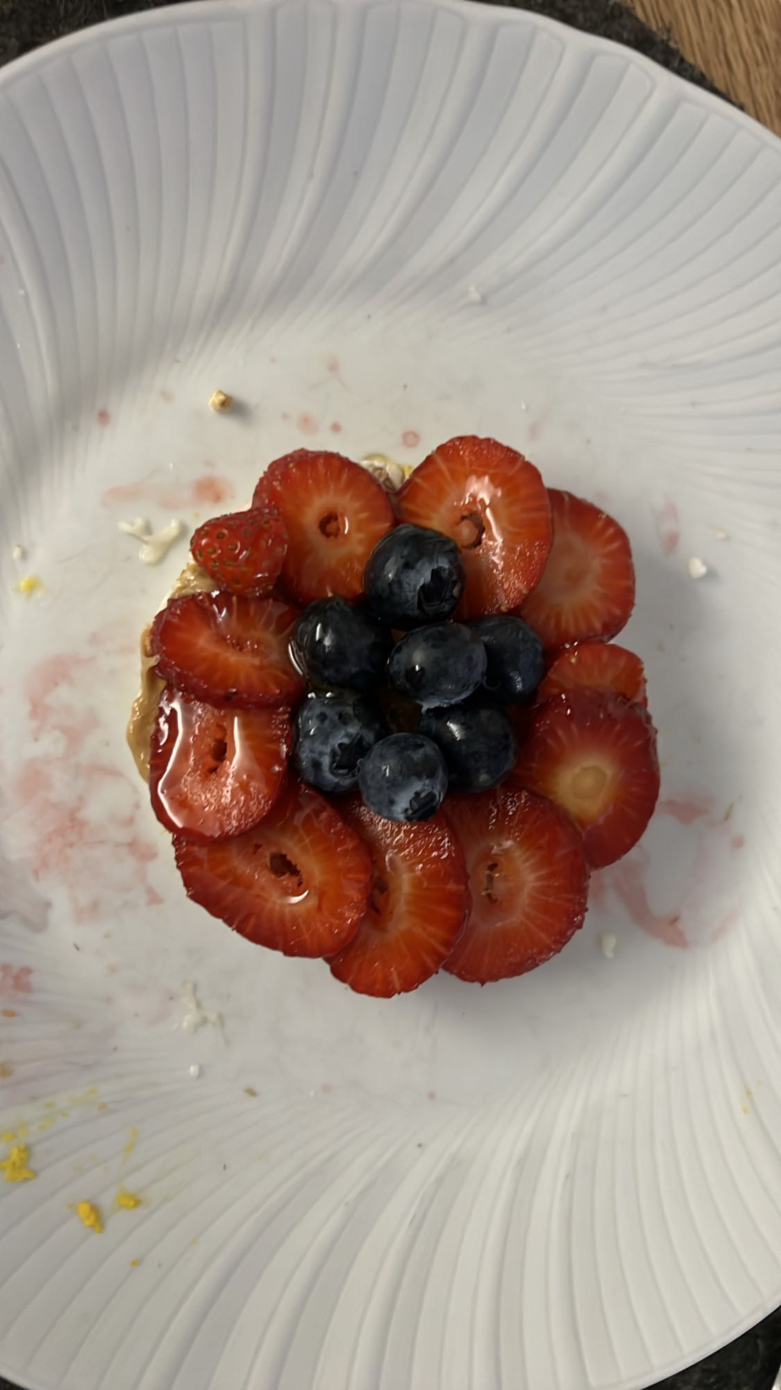 Galletta frutti e yogurt
