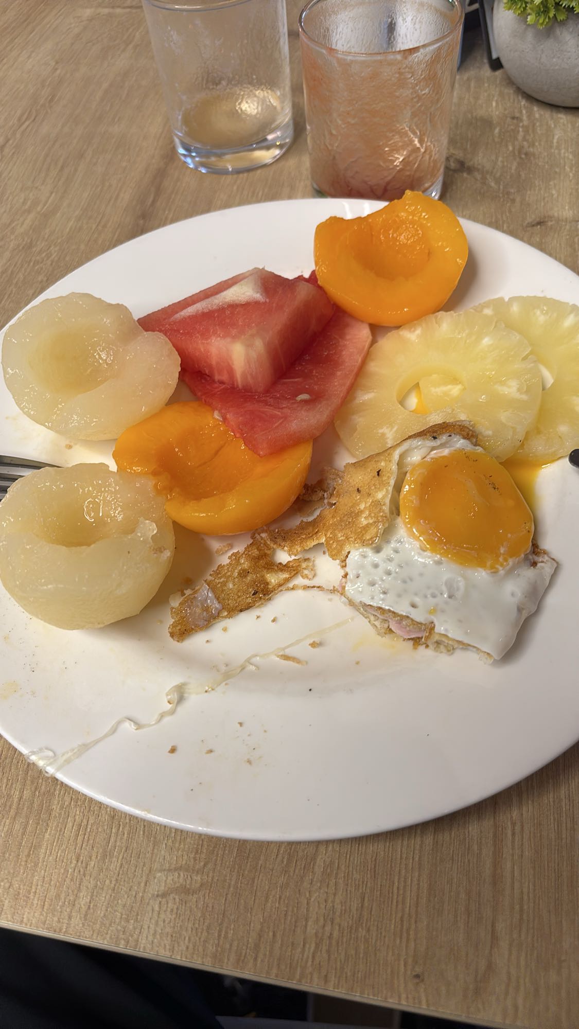 Frukt og speilegg