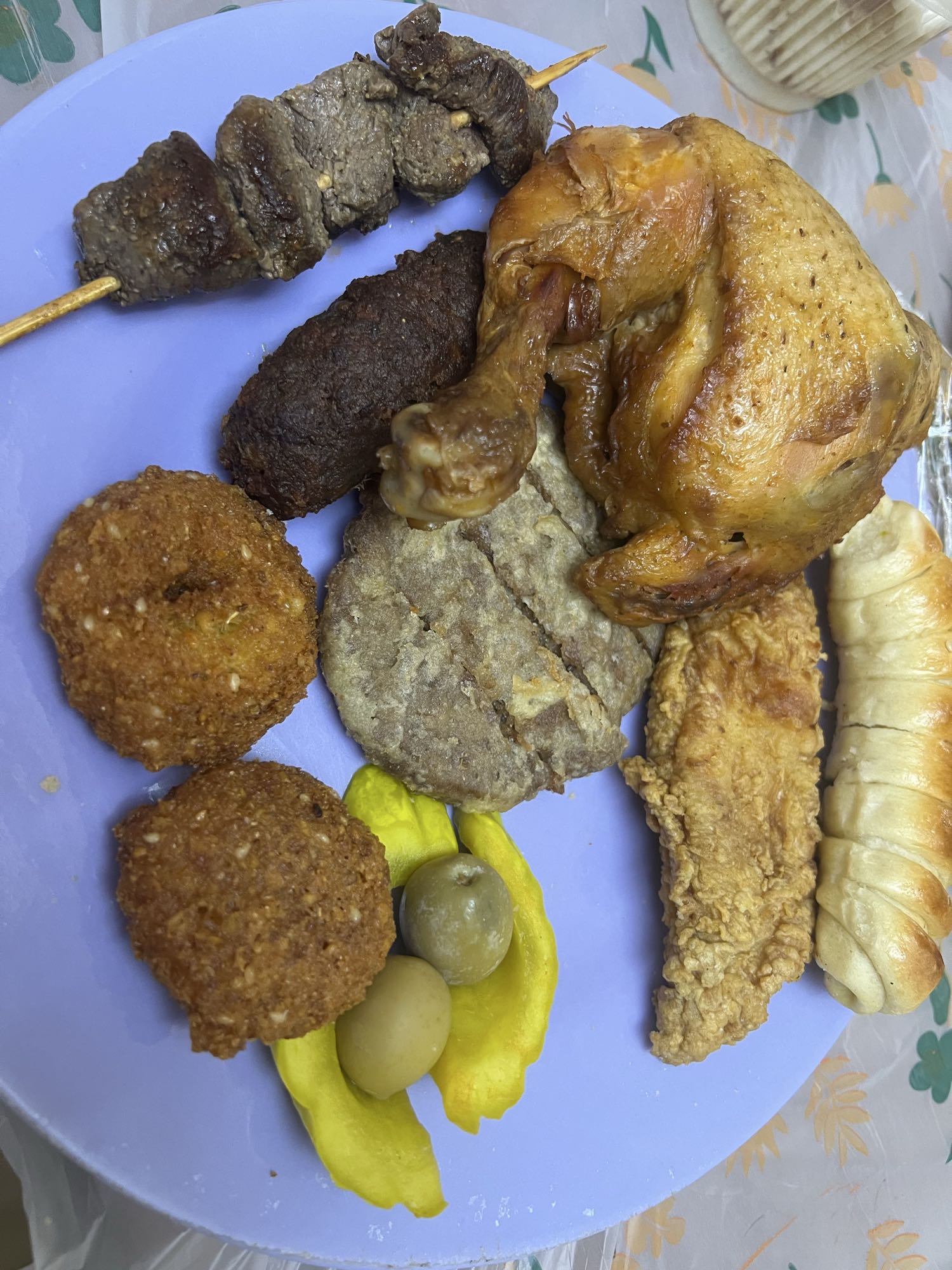 Mixed Fried Meat Plate