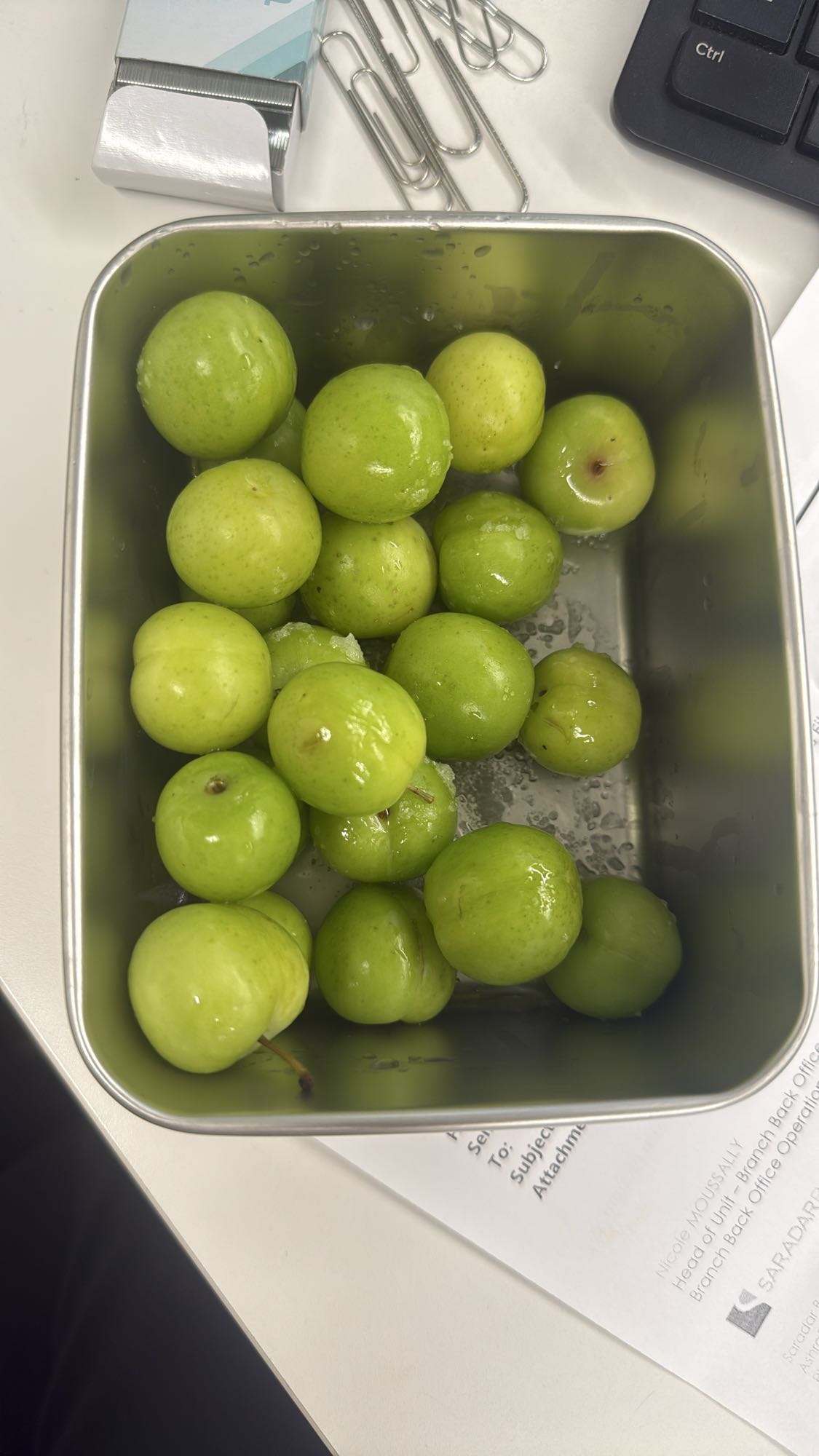 Green Plums