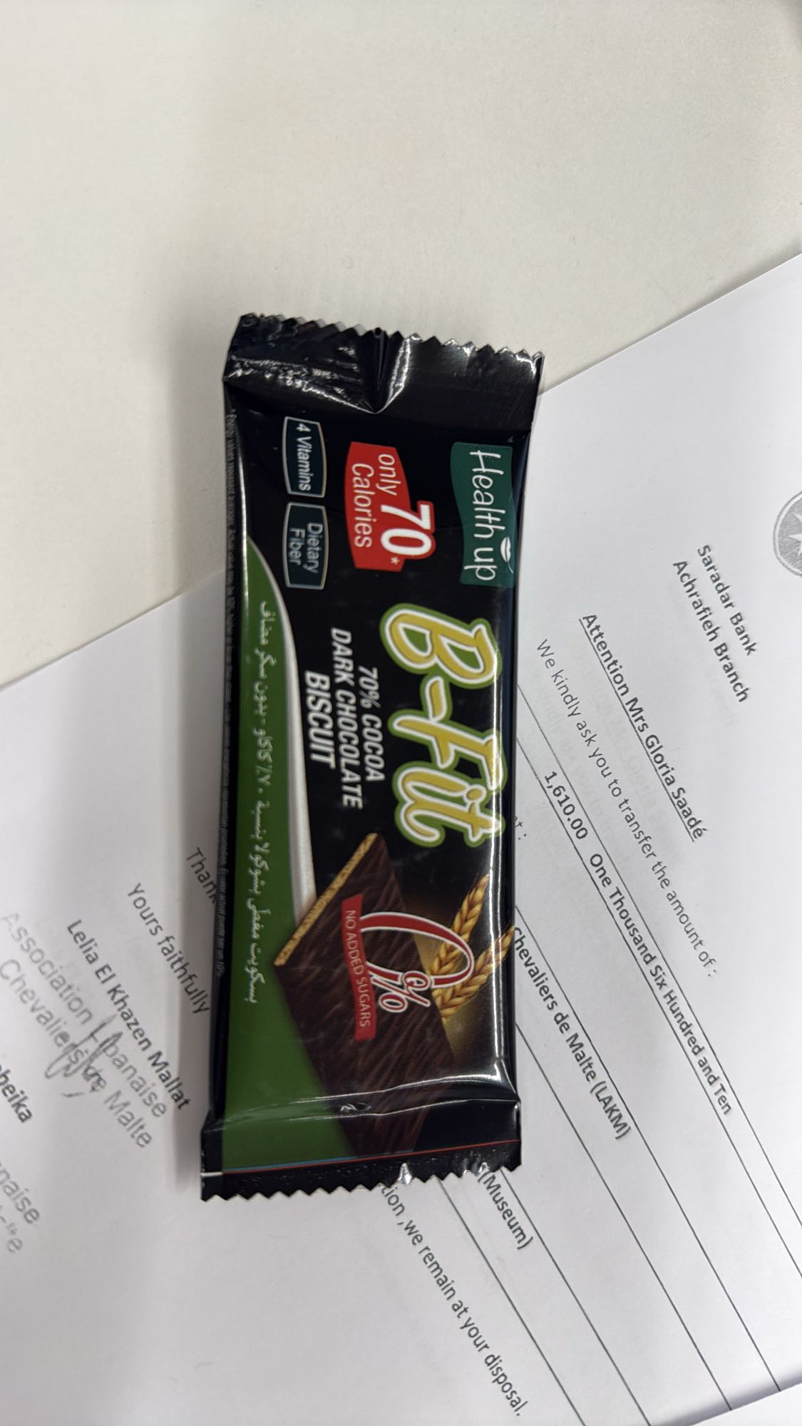 Dark Chocolate Biscuit
