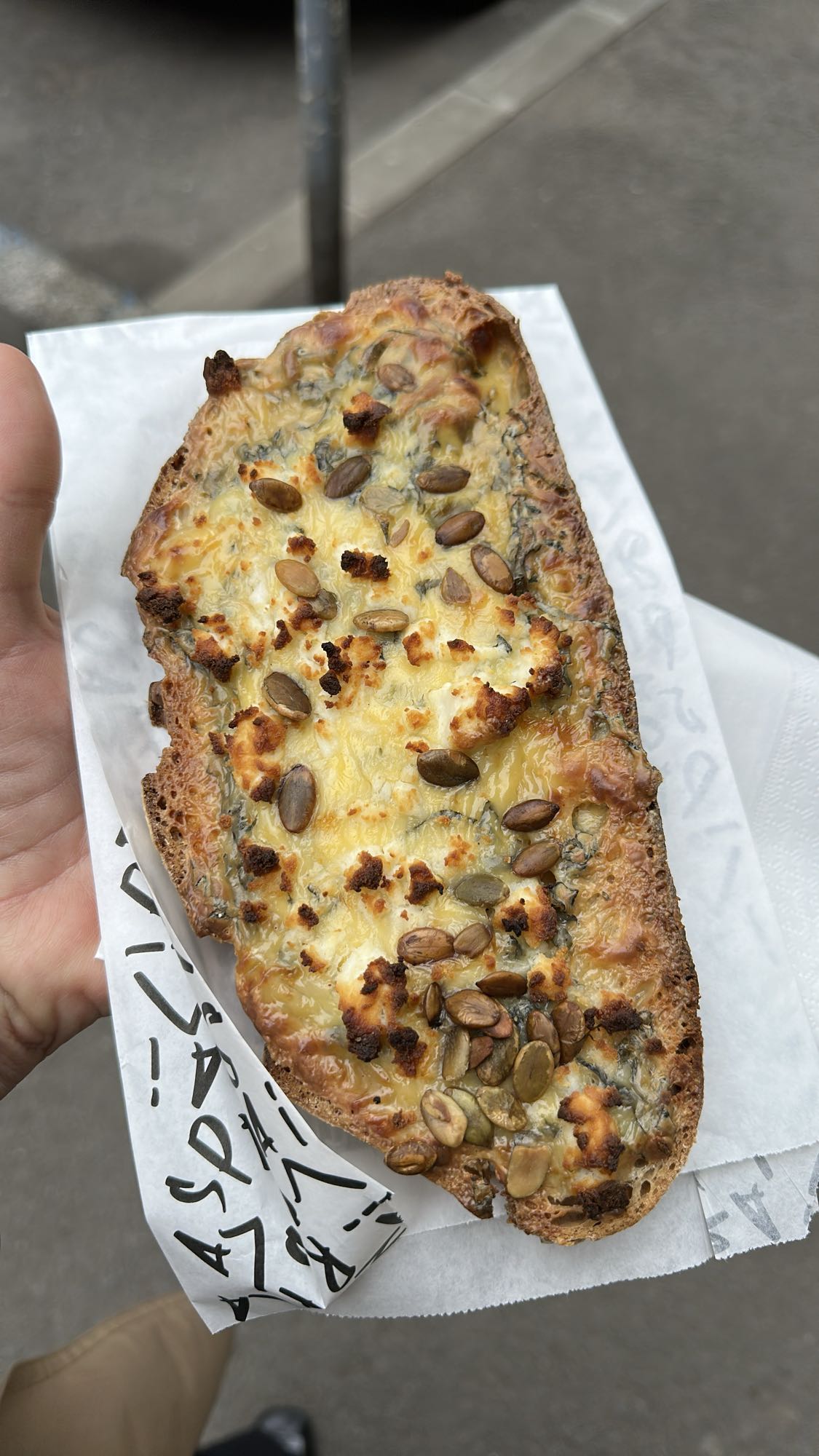 Cheese Seed Toast