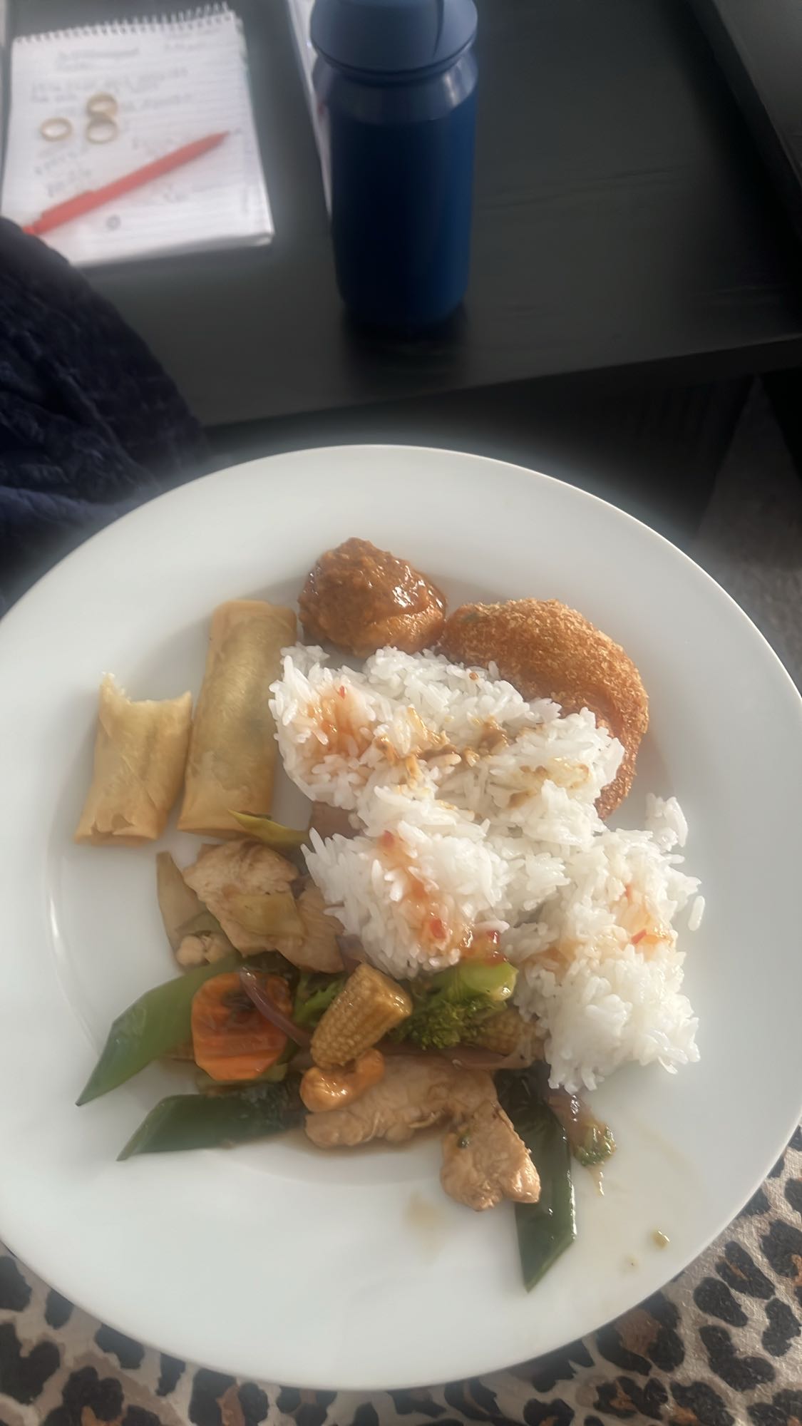 Ris med kycklingmix