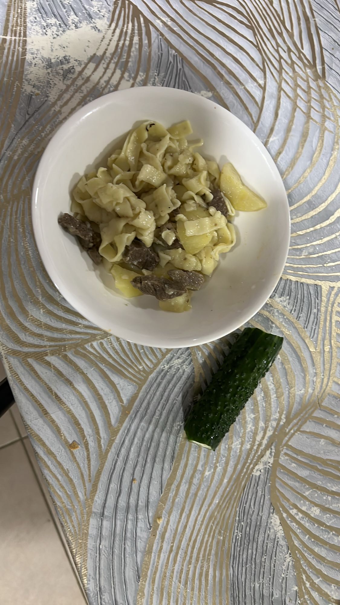 Лапша с говядиной