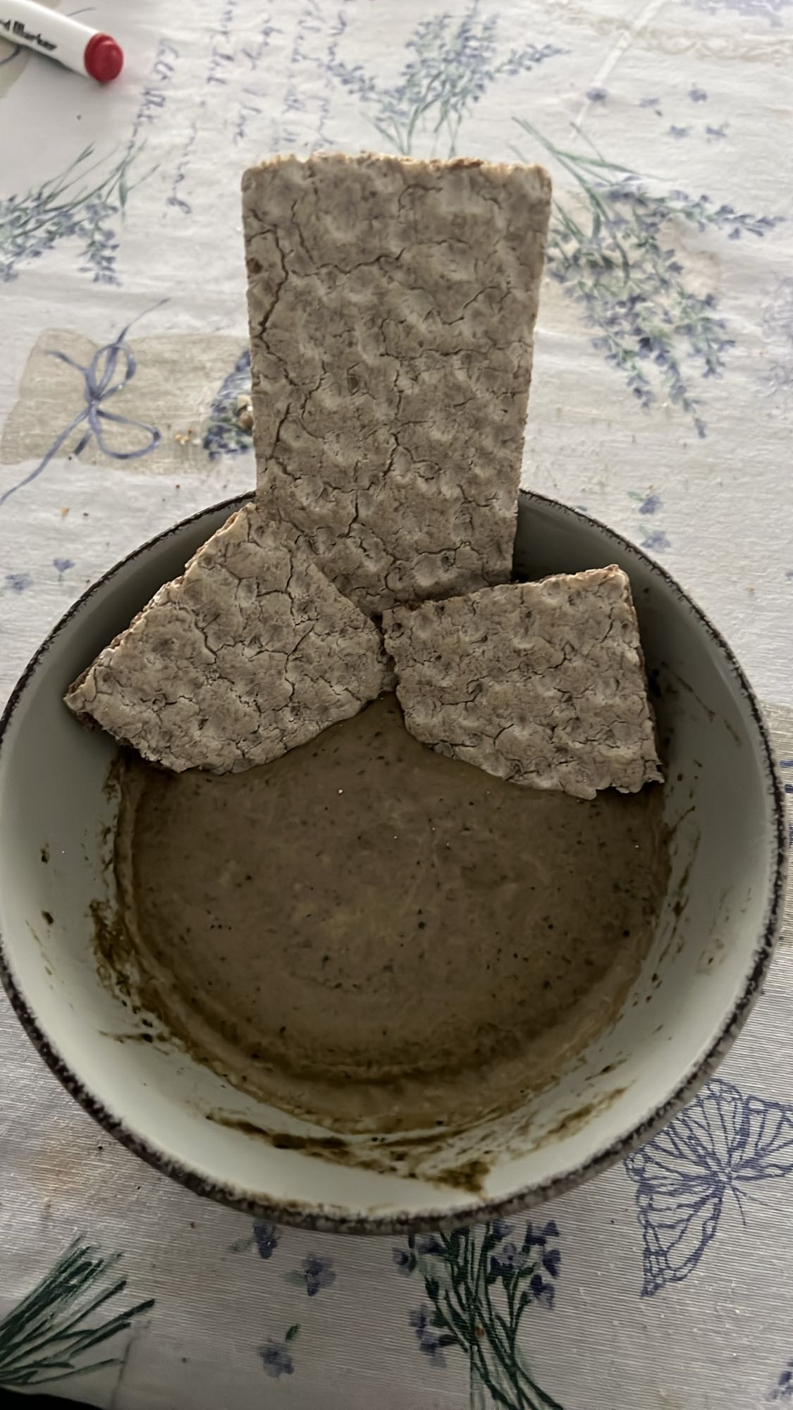 Supa crema cu crackers