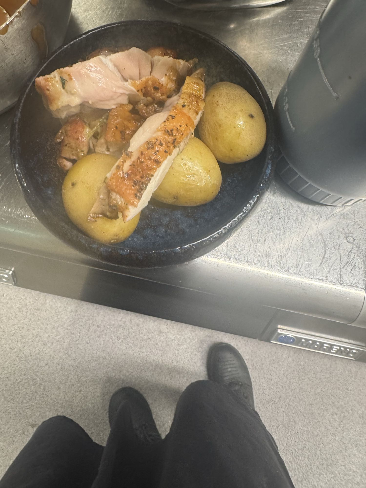 Lax med potatis