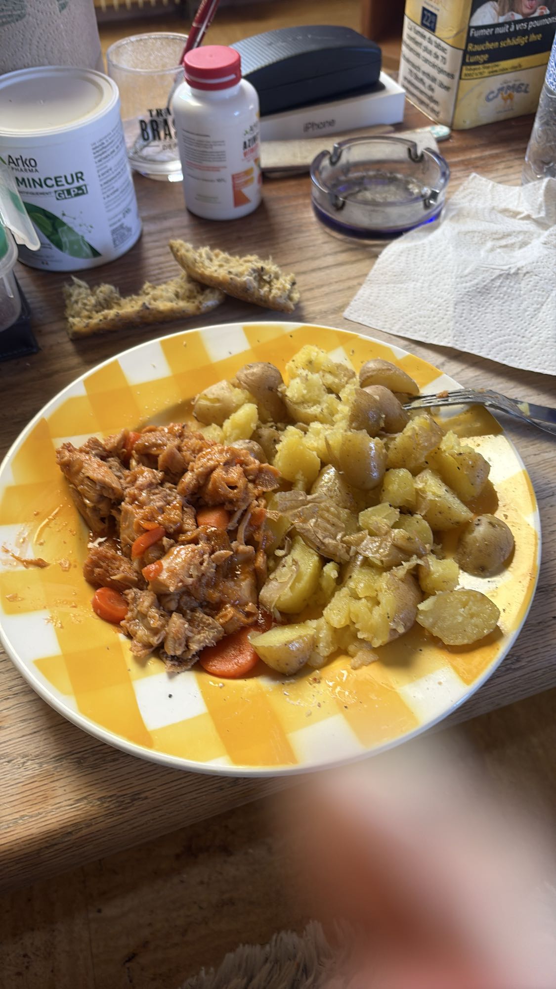 Poulet pommes de terre