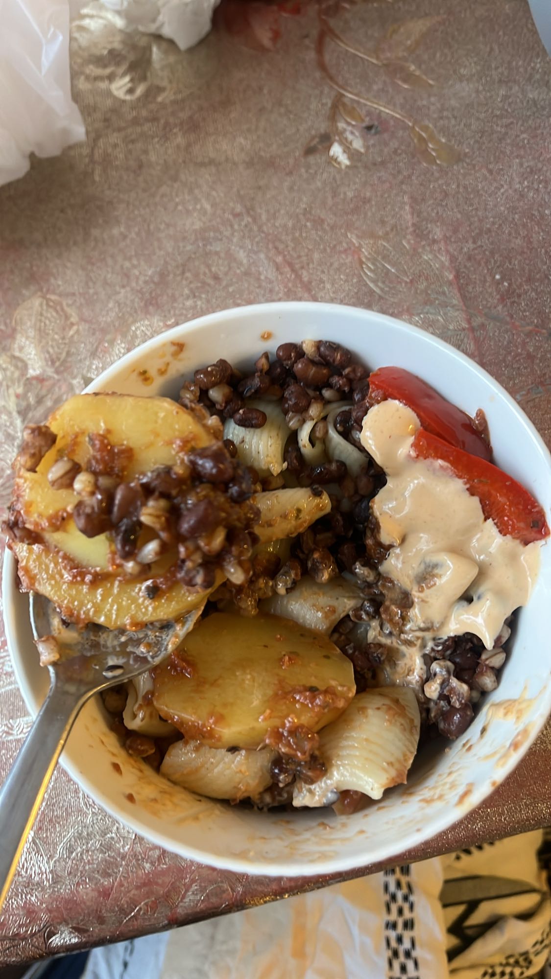 Bean Pasta Bowl