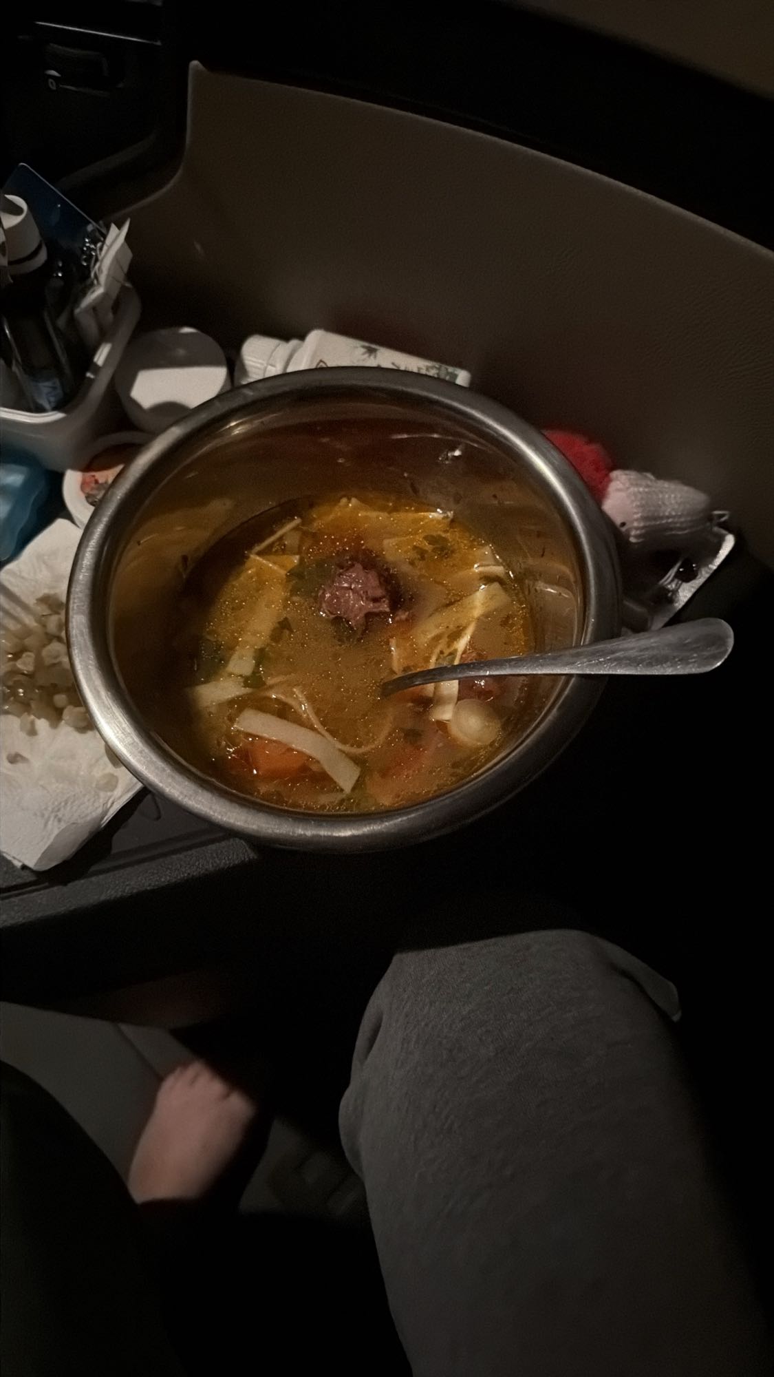Supă cu vită și tăiței