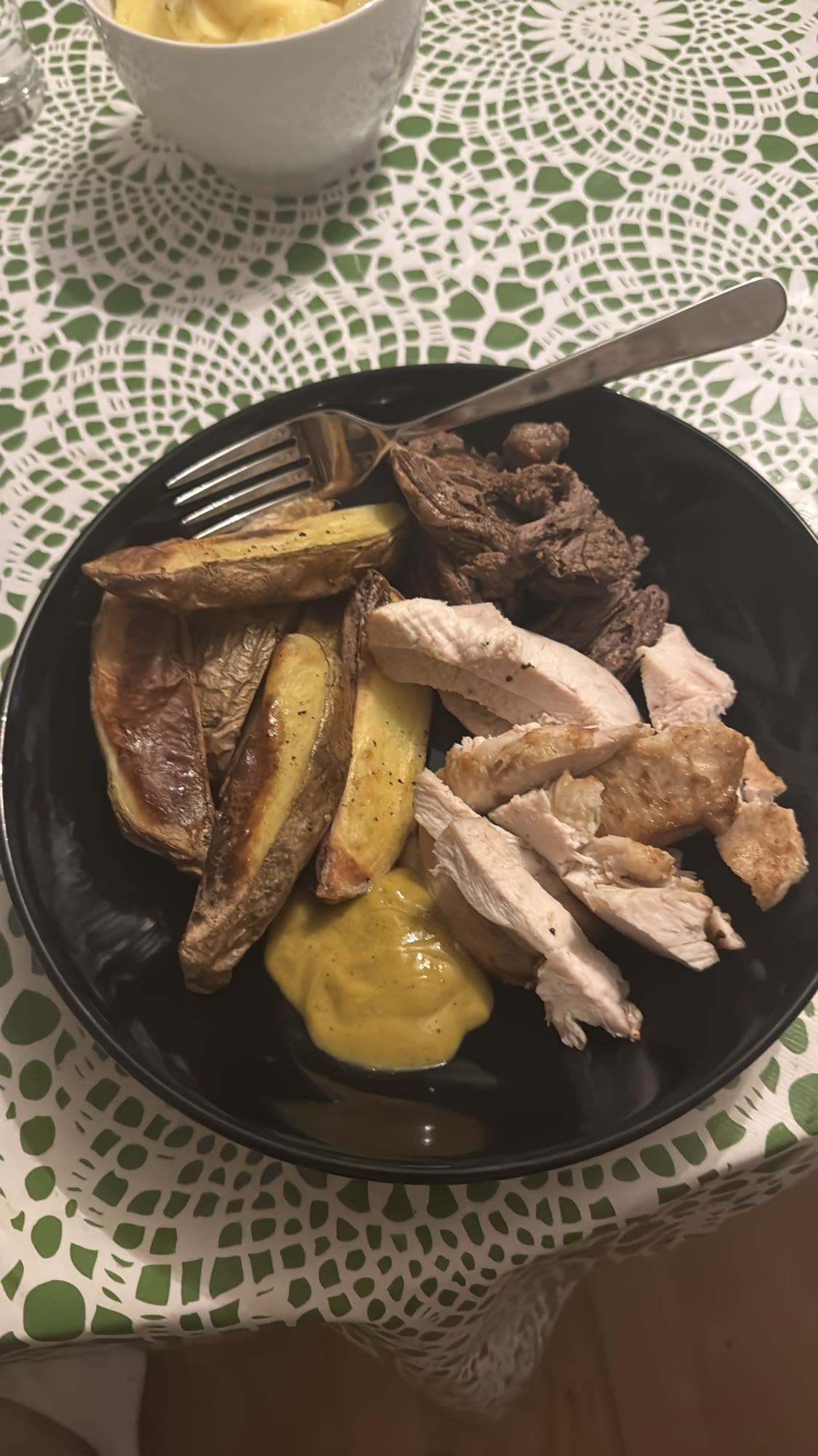 Kyckling med potatis