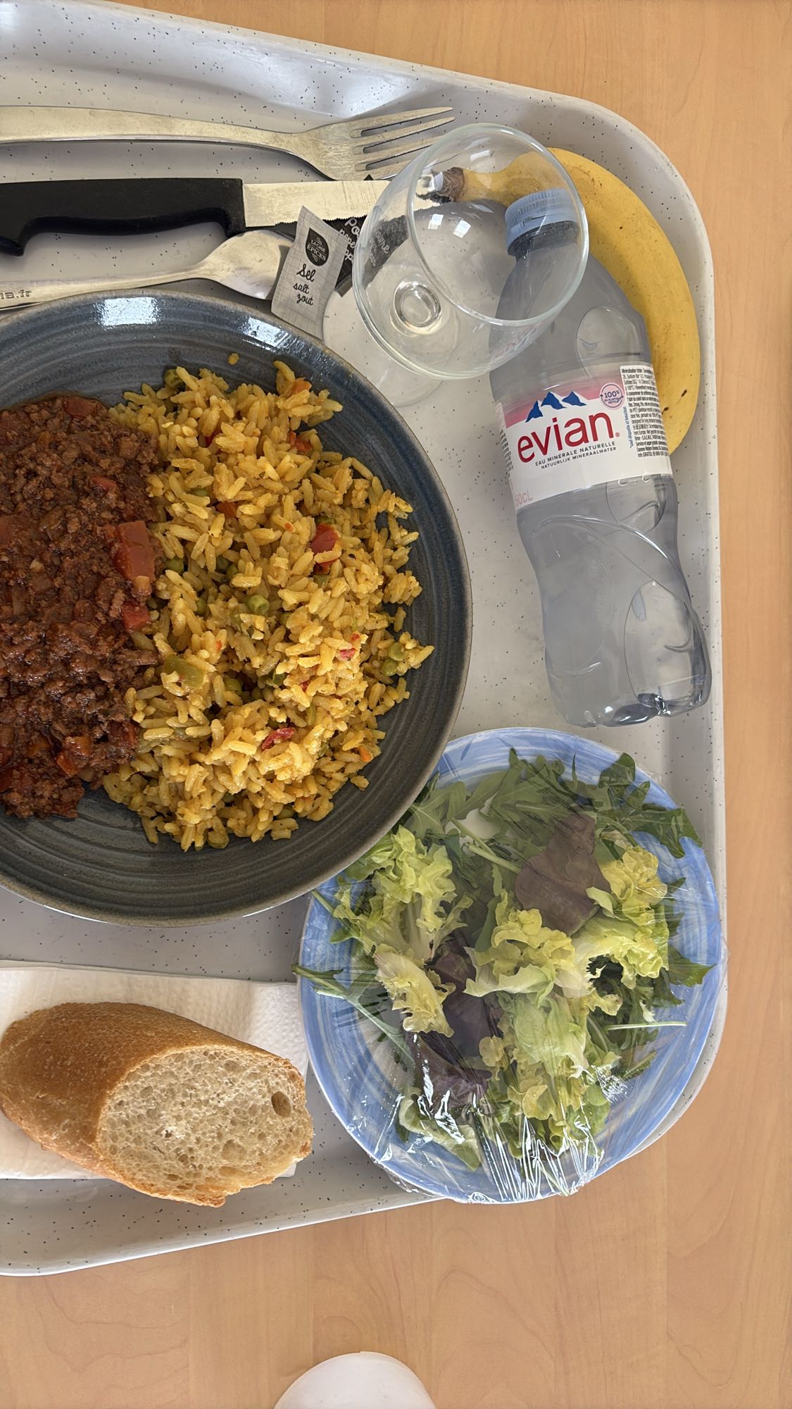 riz épicé et bœuf