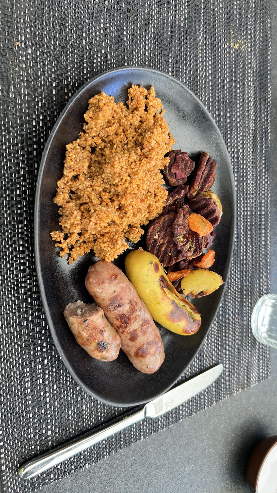Couscous mit Wurst