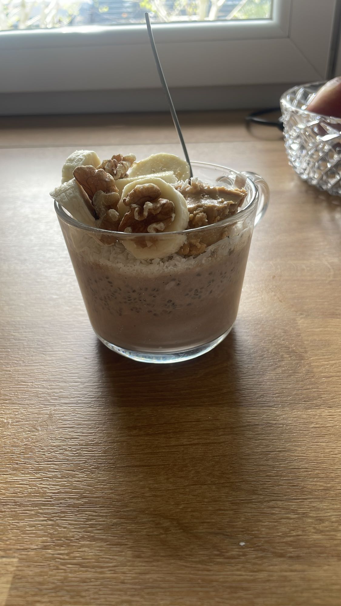 Pudding chia z bananem