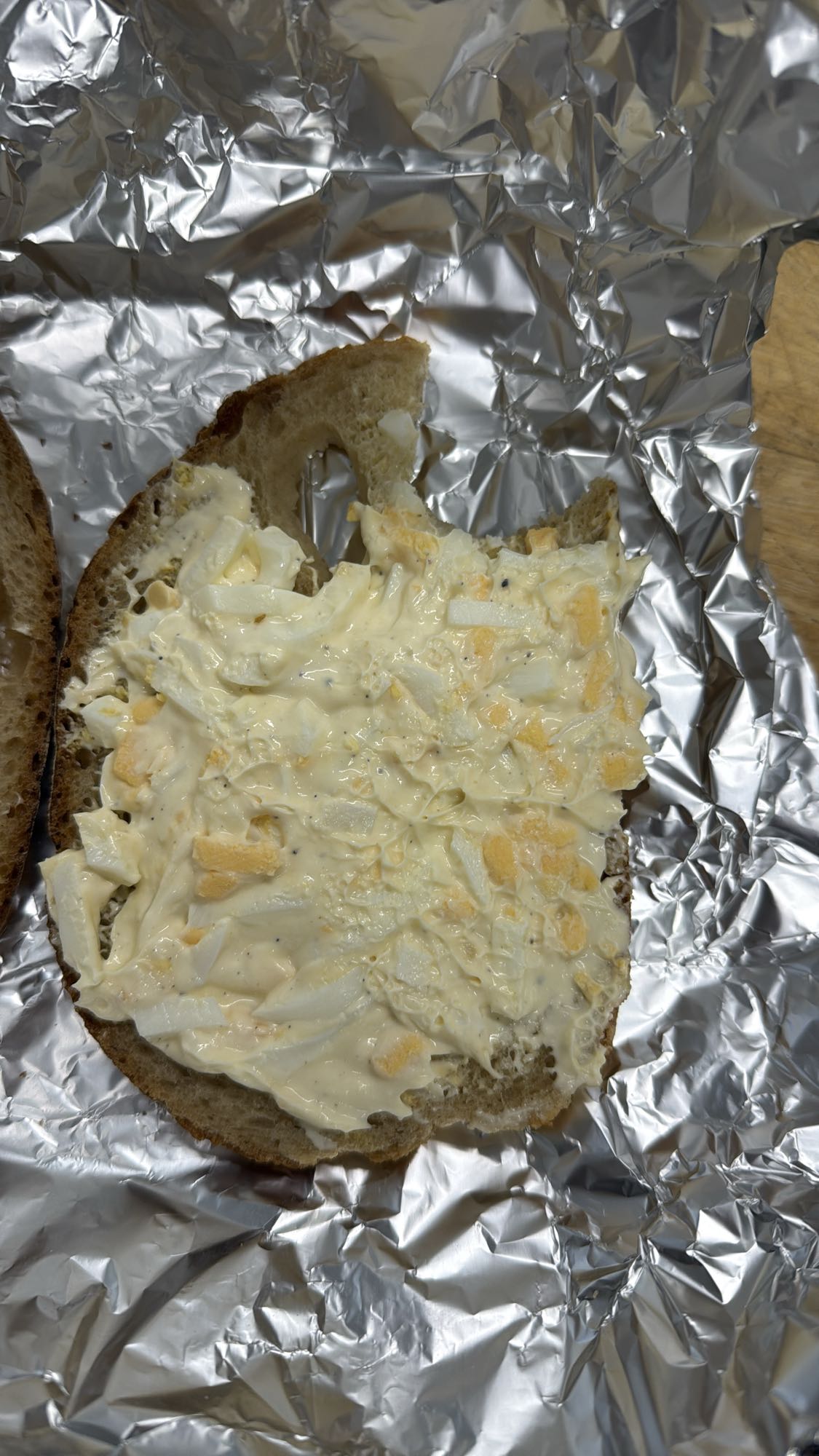Eiersalade op brood