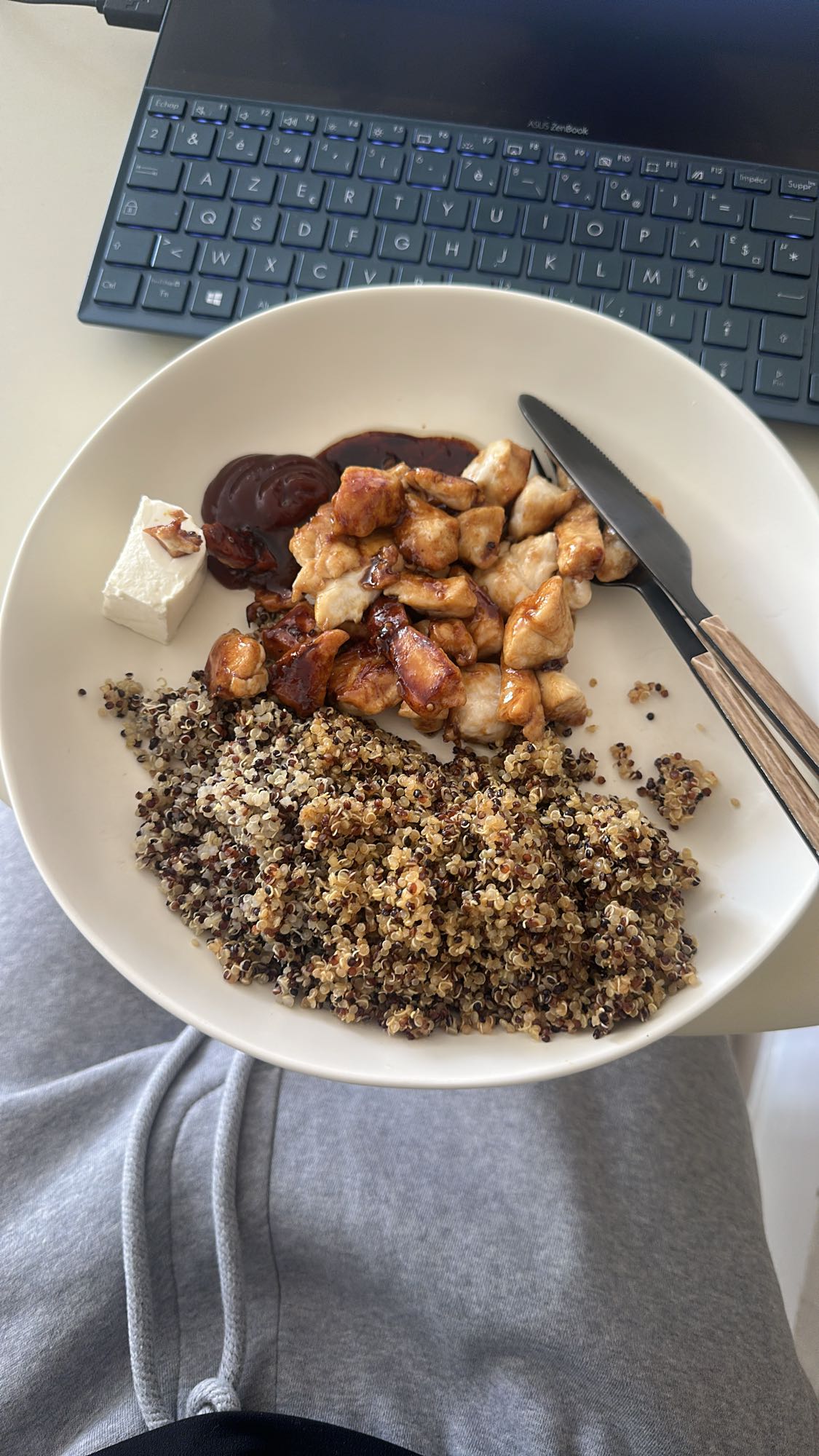 Poulet quinoa et feta