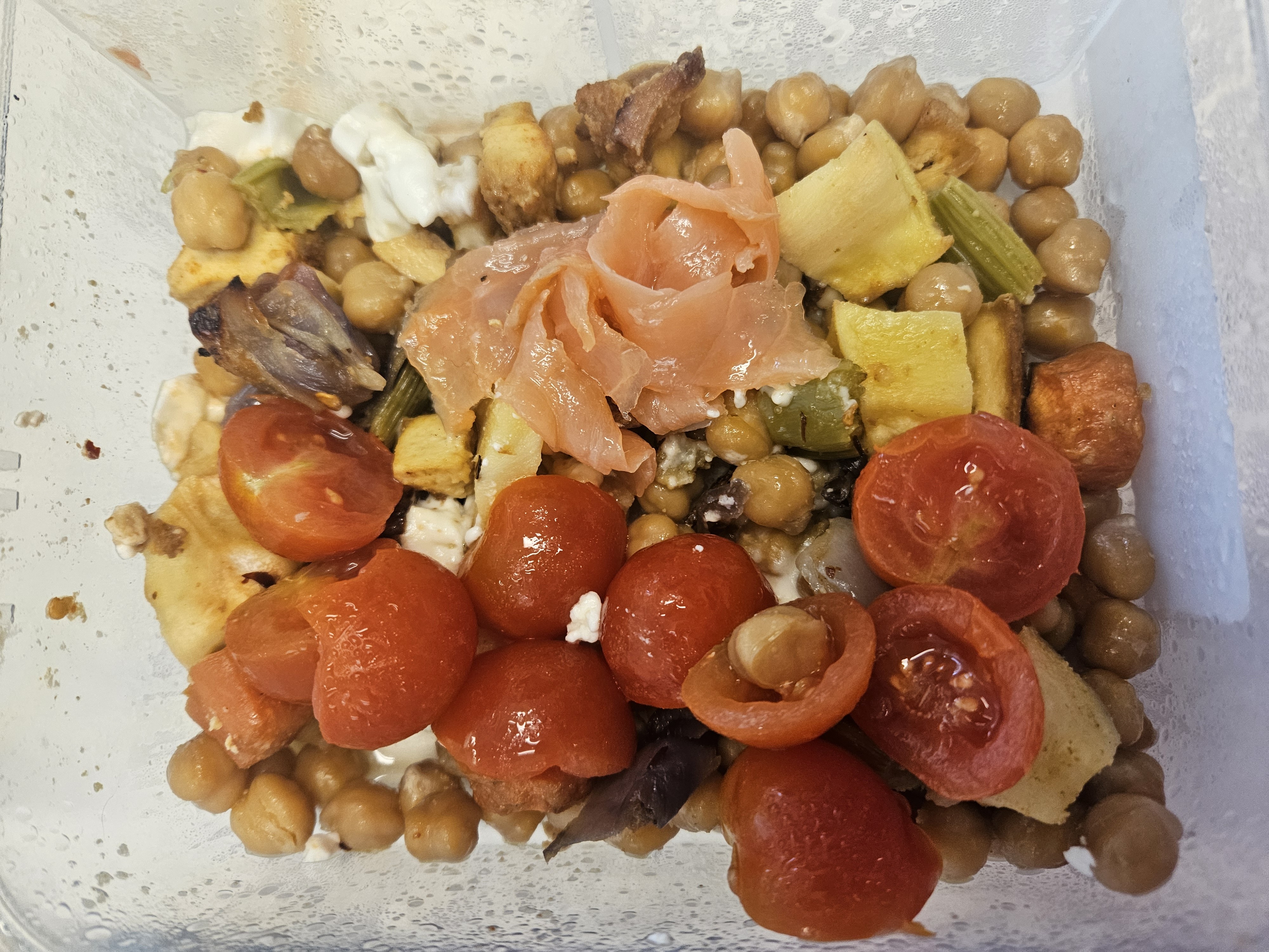 Chickpea Veggie Salad